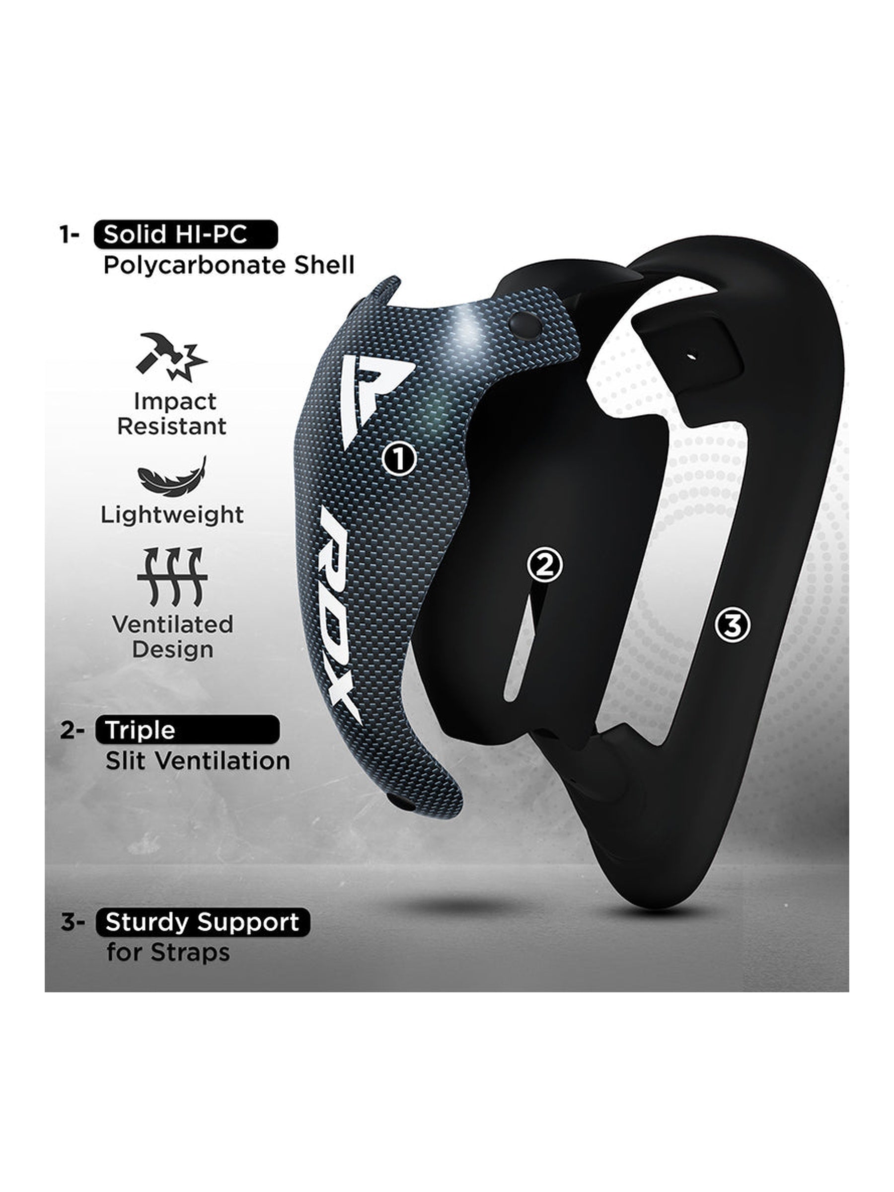 RDX 1N Gel Groin Protection Cup – color options
