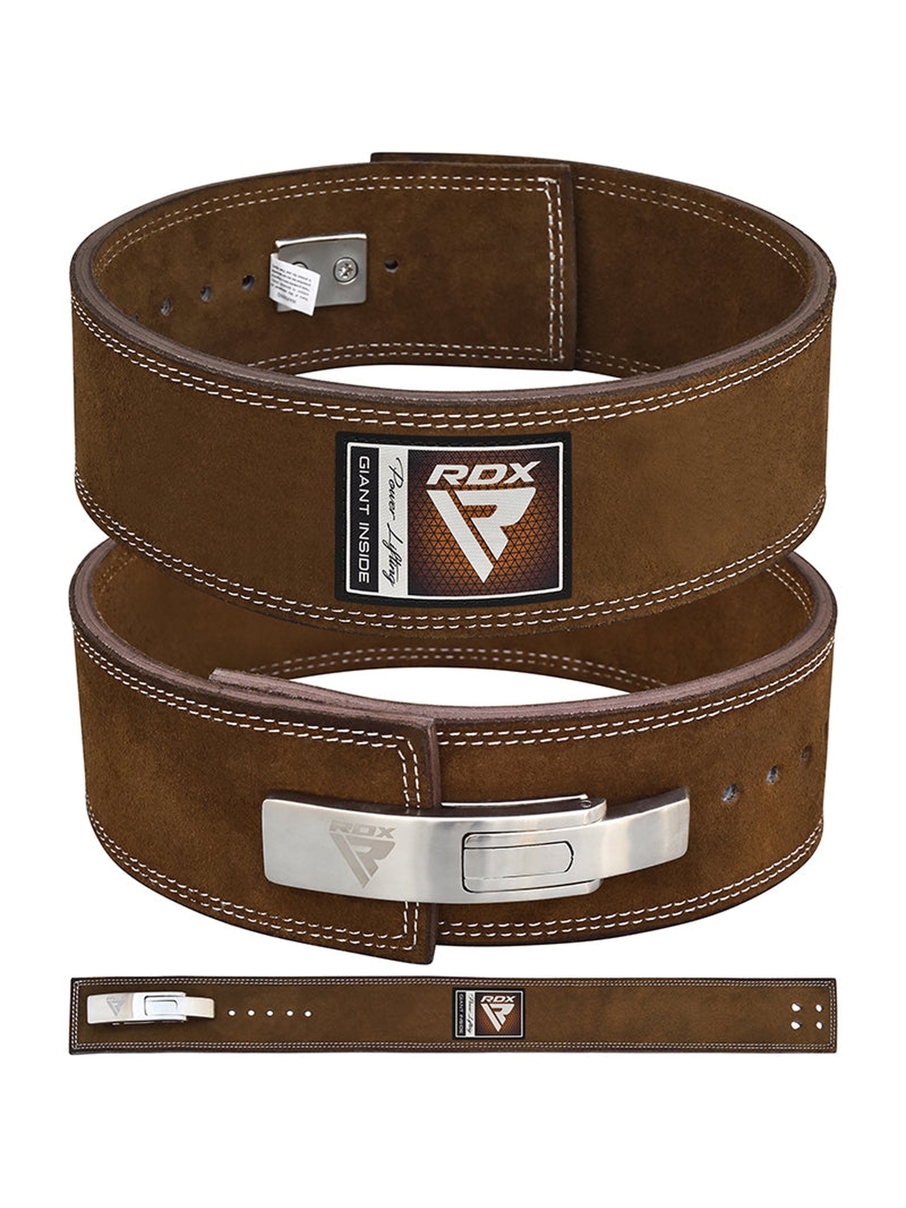 RDX 4 Inch IPL USPA Powerlifting Belt – back view