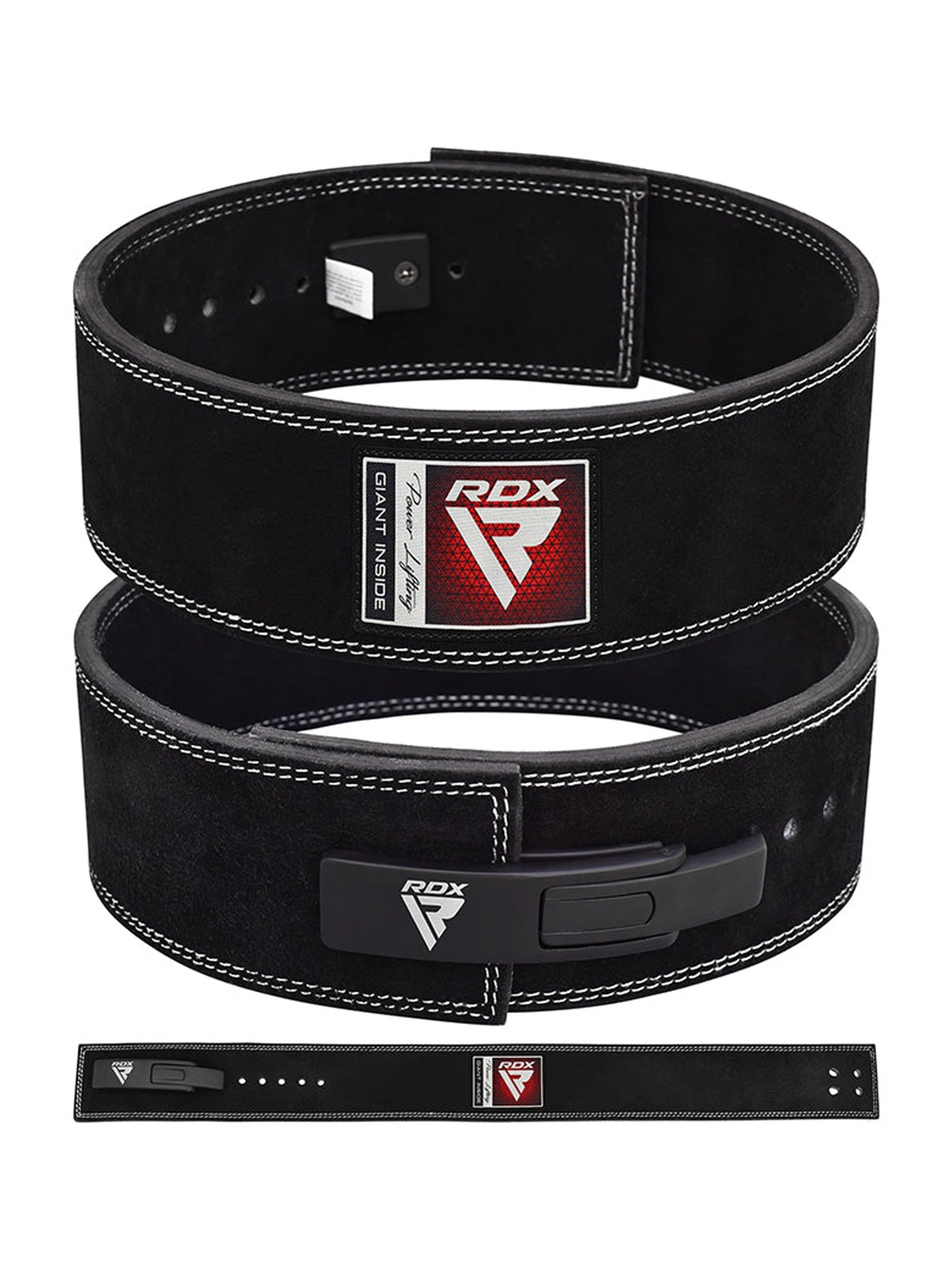 RDX 4 Inch IPL USPA Powerlifting Belt – stitching detail