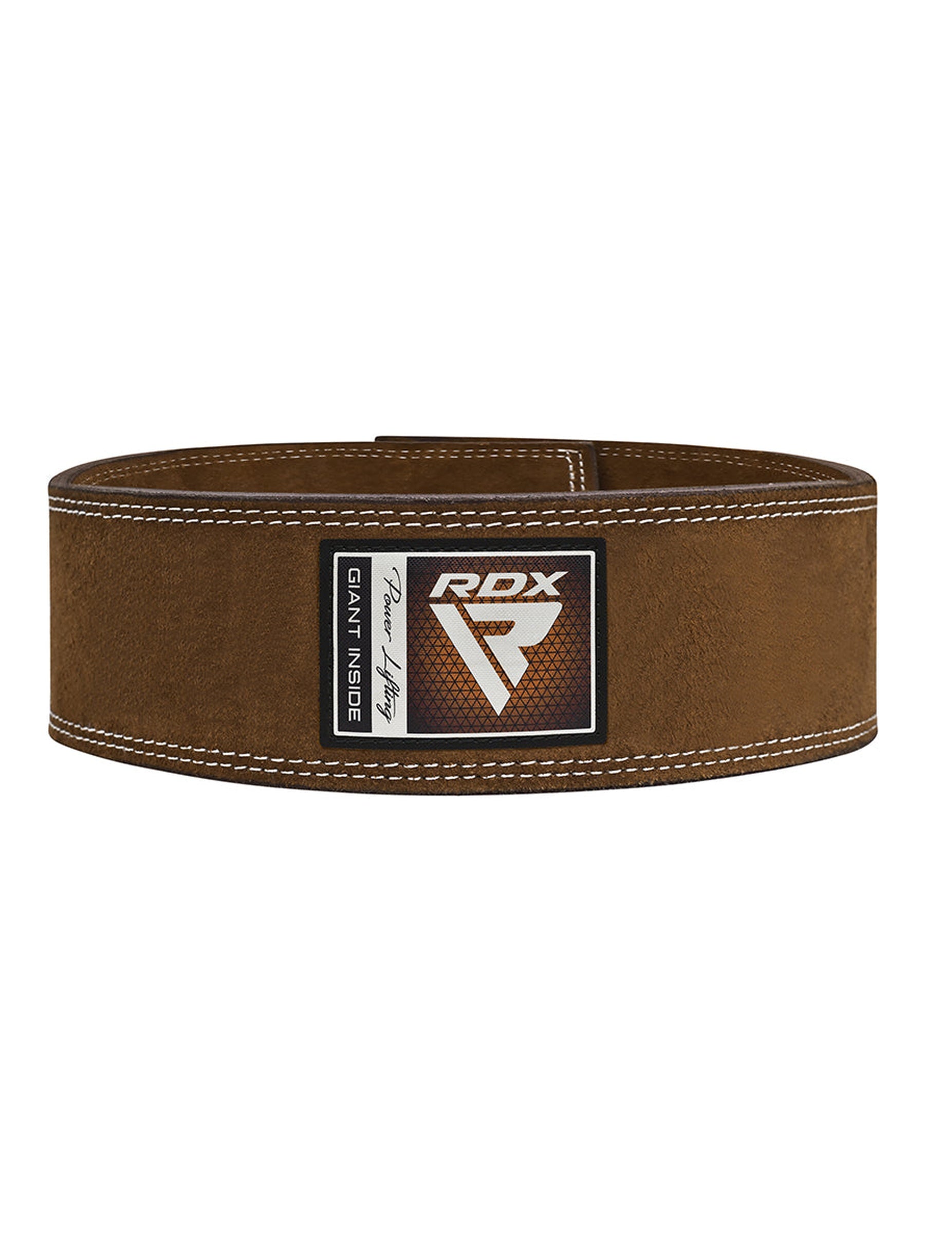 RDX 4 Inch IPL/USPA Approved Powerlifting Leather Gym Belt – Nubuck Lever Belt | S–XL