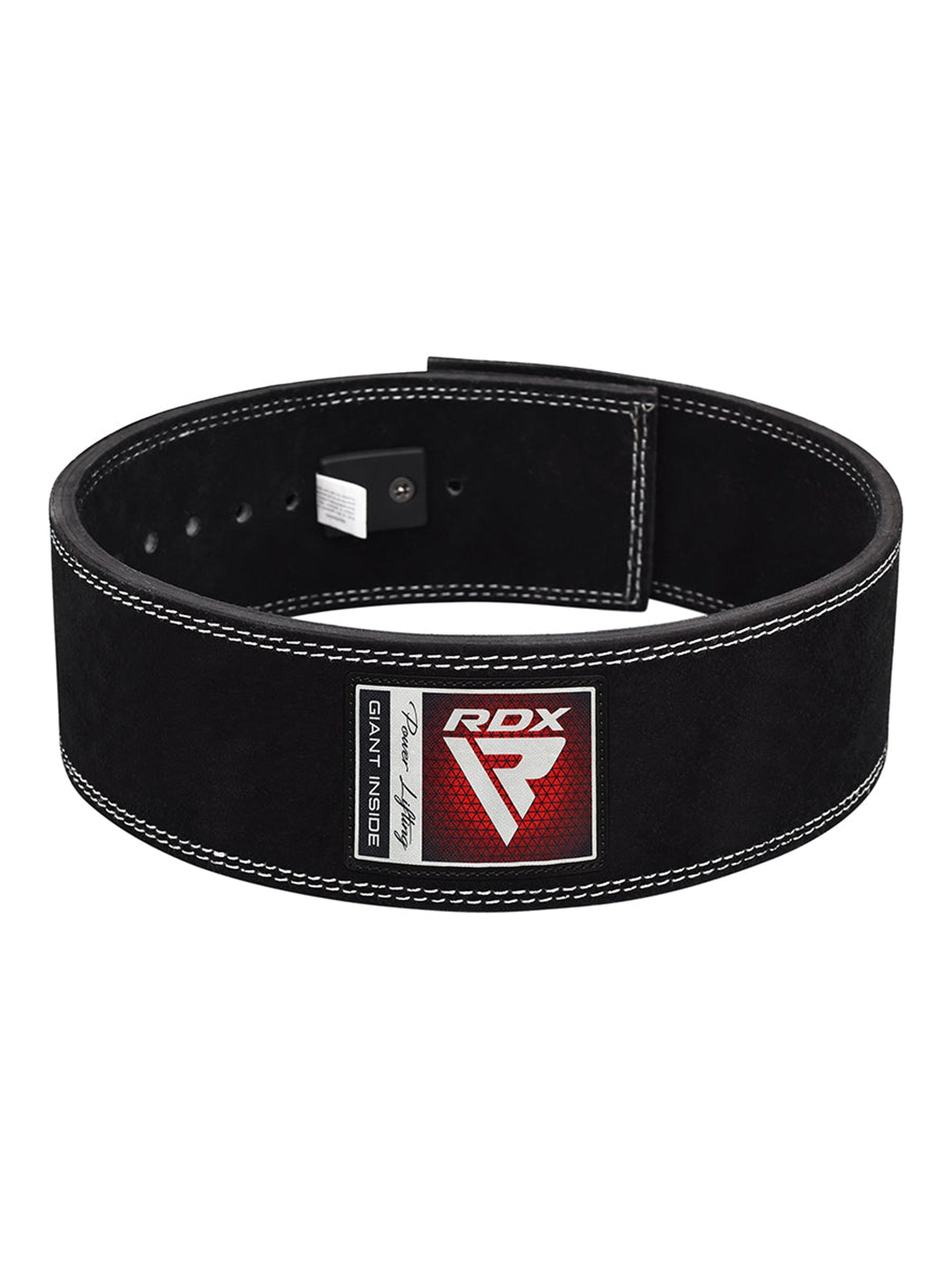 RDX 4 Inch IPL/USPA Approved Powerlifting Leather Gym Belt – Nubuck Lever Belt | S–XL
