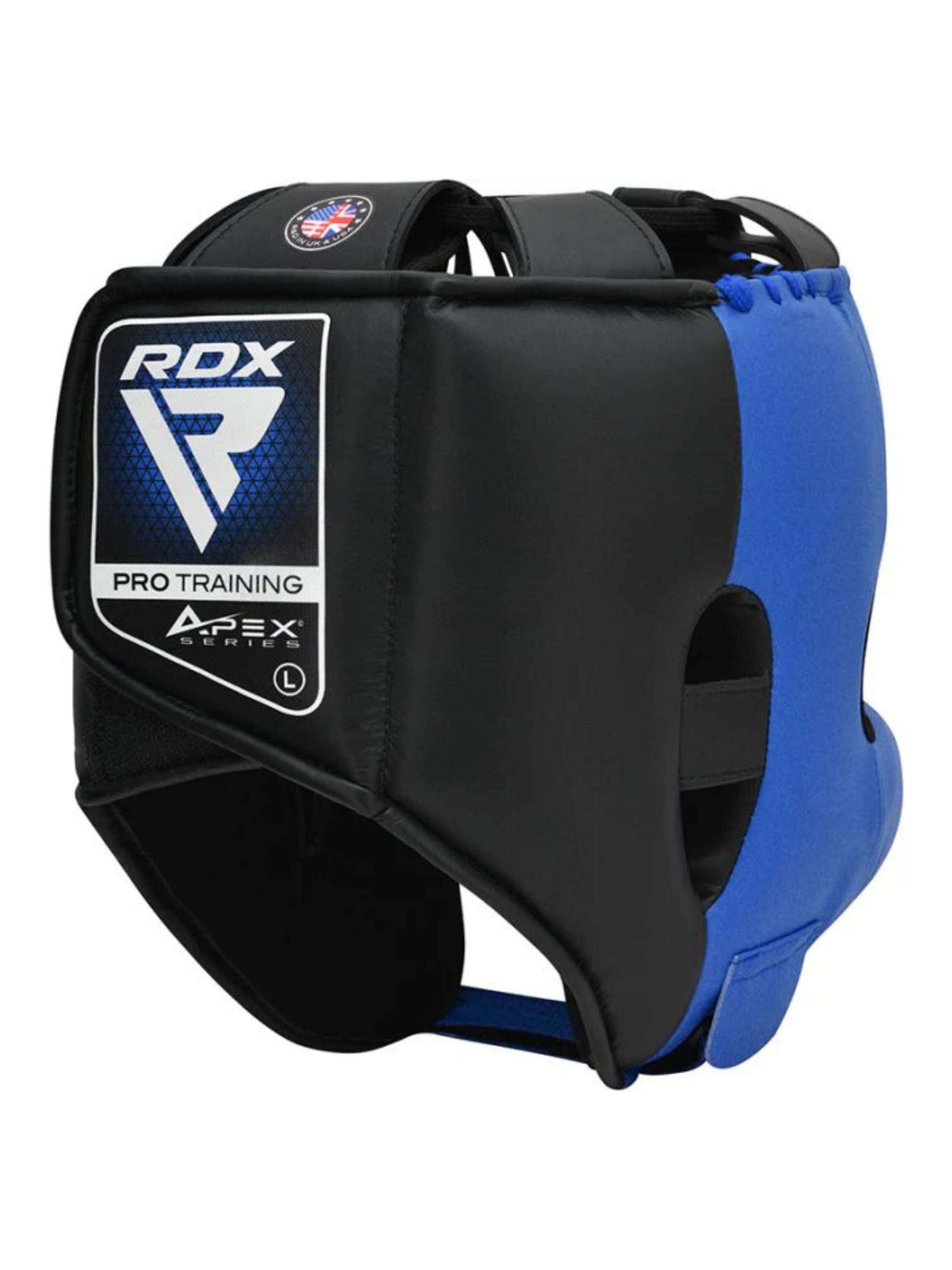 RDX APEX Boxing Head Gear with Nose Protection Bar – Full Head & Nose Guard | Red & Blue | S–XL