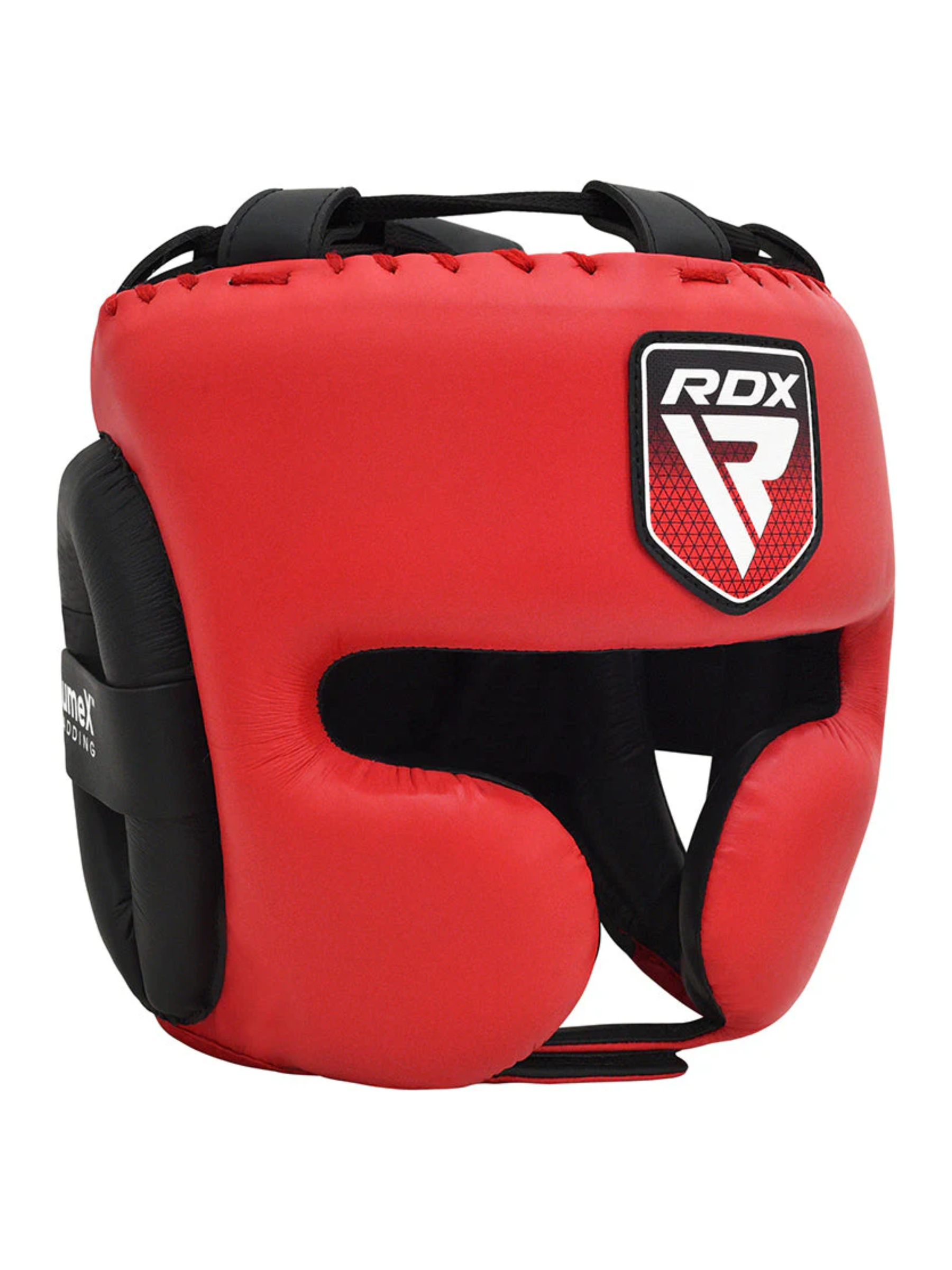RDX APEX Head Gear Cheek Protector Red Blue - detail view