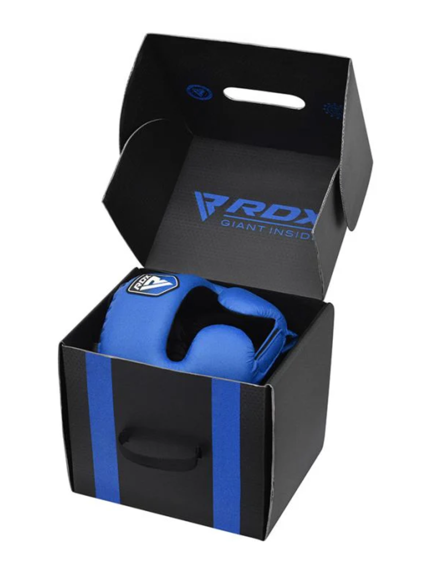 RDX APEX Boxing Head Gear with Cheek Protector – Full Face Protection | Red & Blue | S–XL