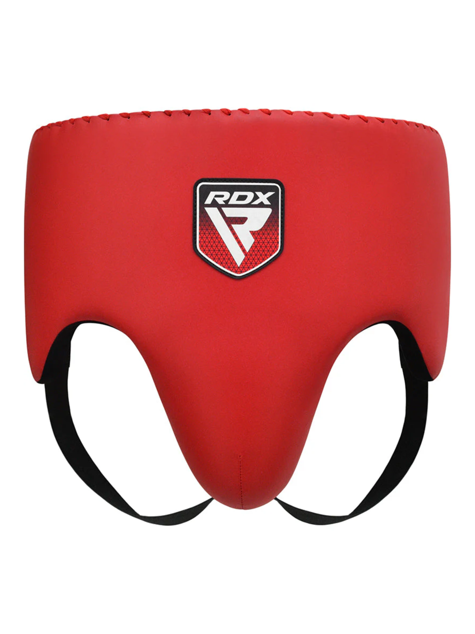 RDX APEX Abdo Groin Guard Pro Training Red Blue - front view
