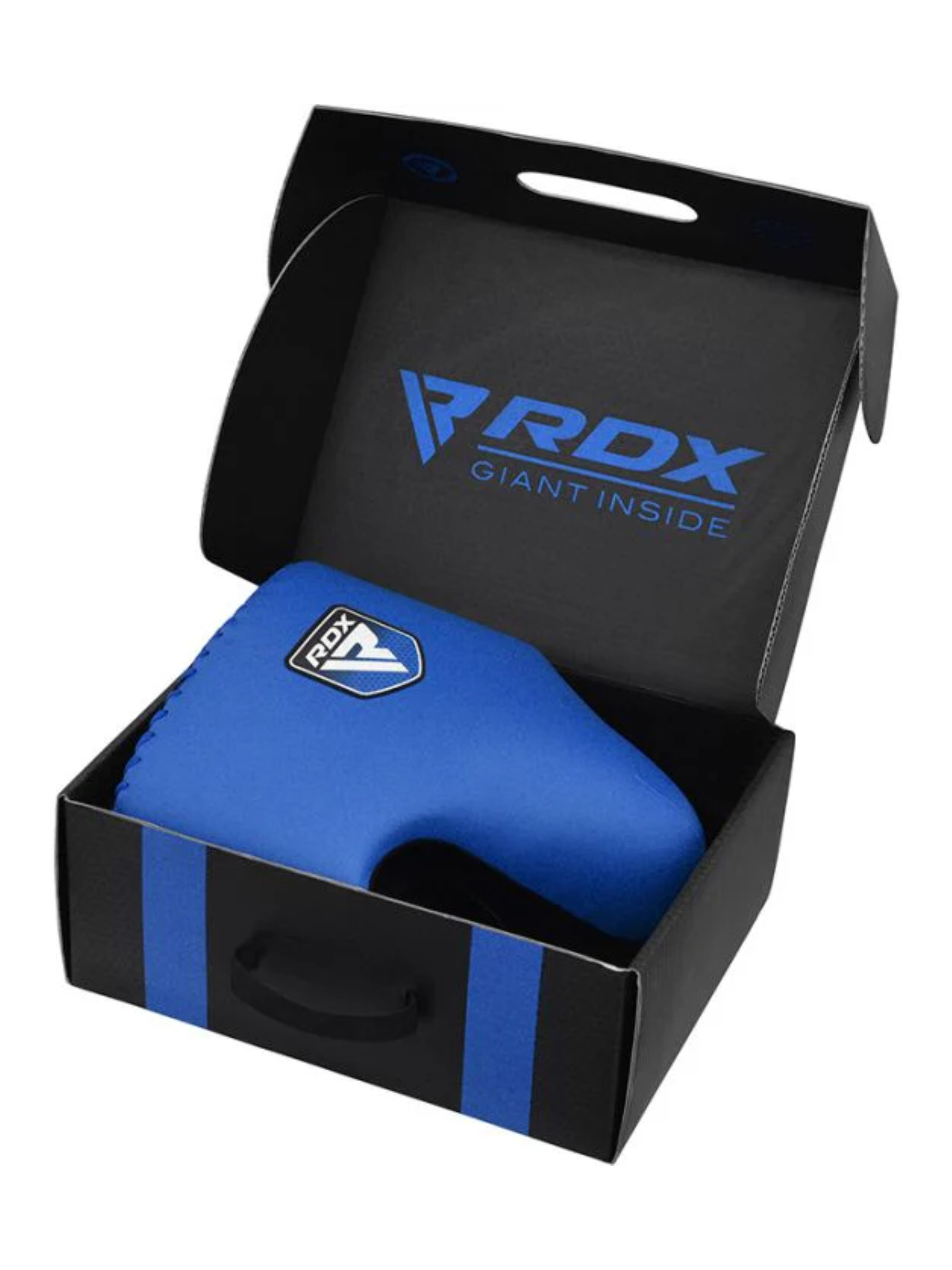 RDX APEX Abdo Groin Guard – Pro Training Groin Protector | Red & Blue | S–XL