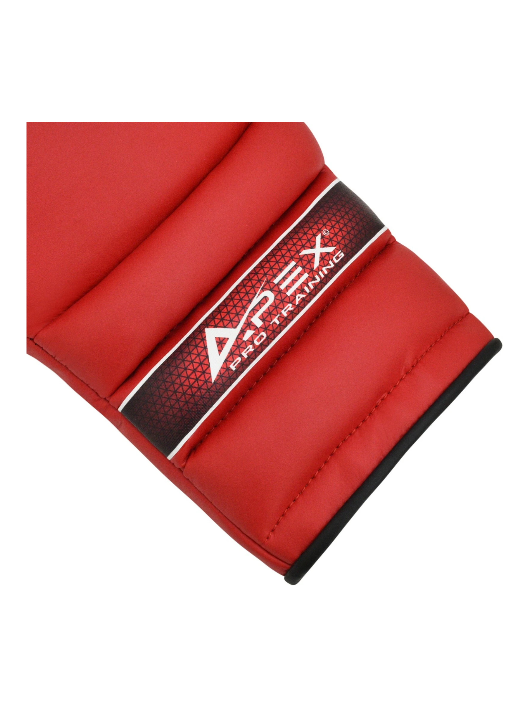 RDX APEX Lace Up Training/Sparring Boxing Gloves – detail close-up