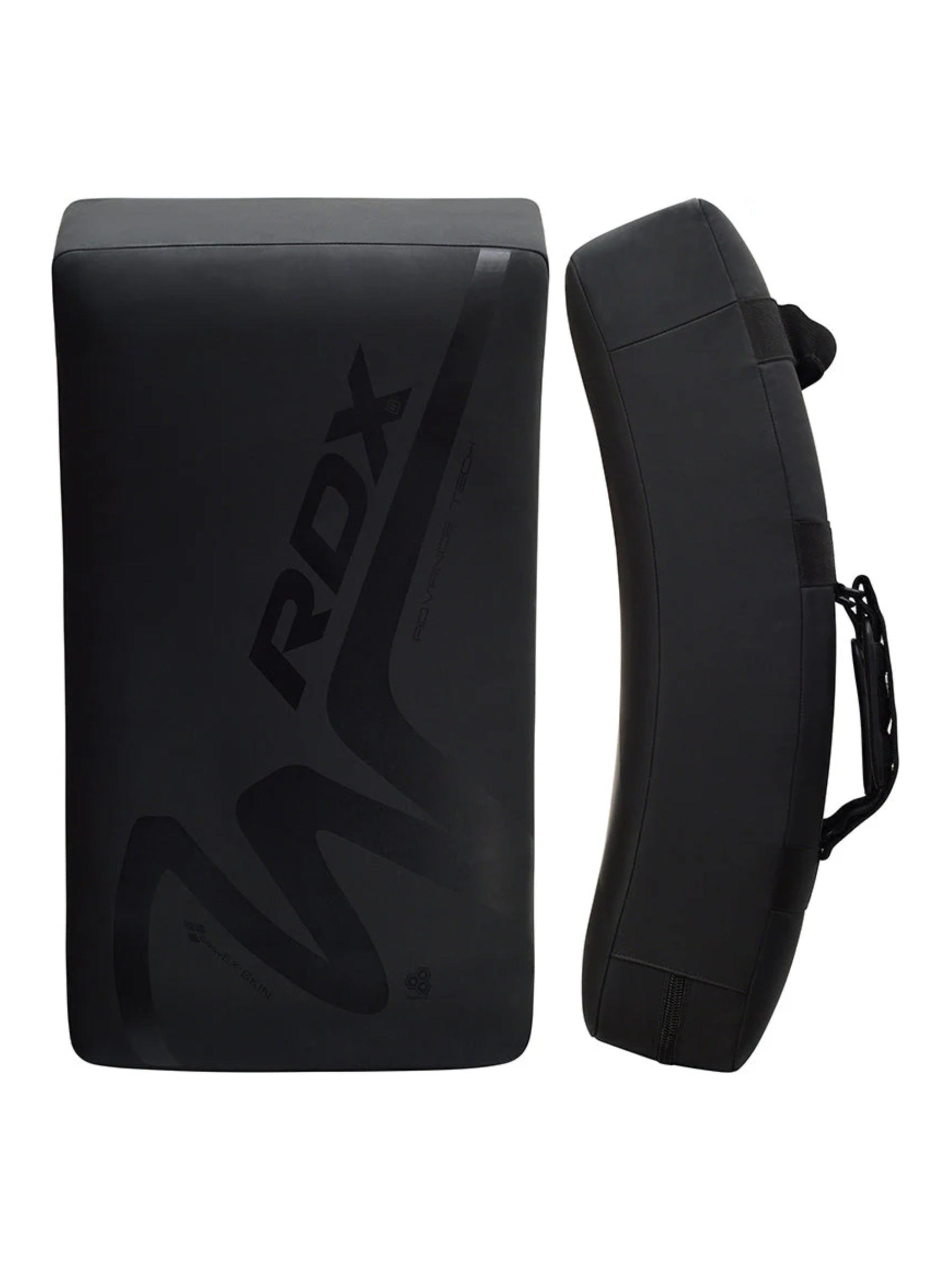 RDX T15 Noir Kick Shield ConvEX Skin MMA Black - detail view