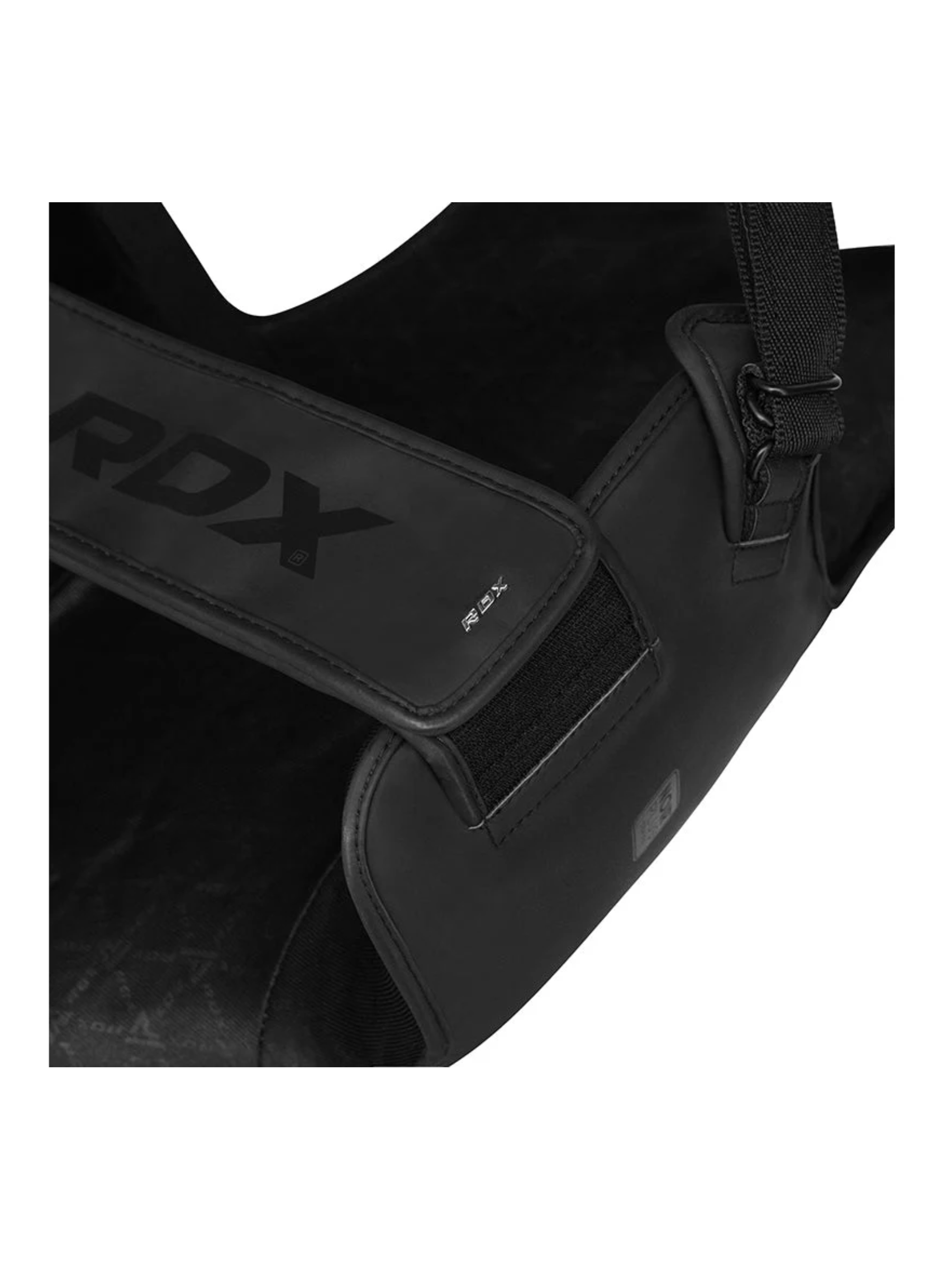 RDX T15 Noir Body Protector – ConvEX Skin MMA Coach Chest Guard | Black
