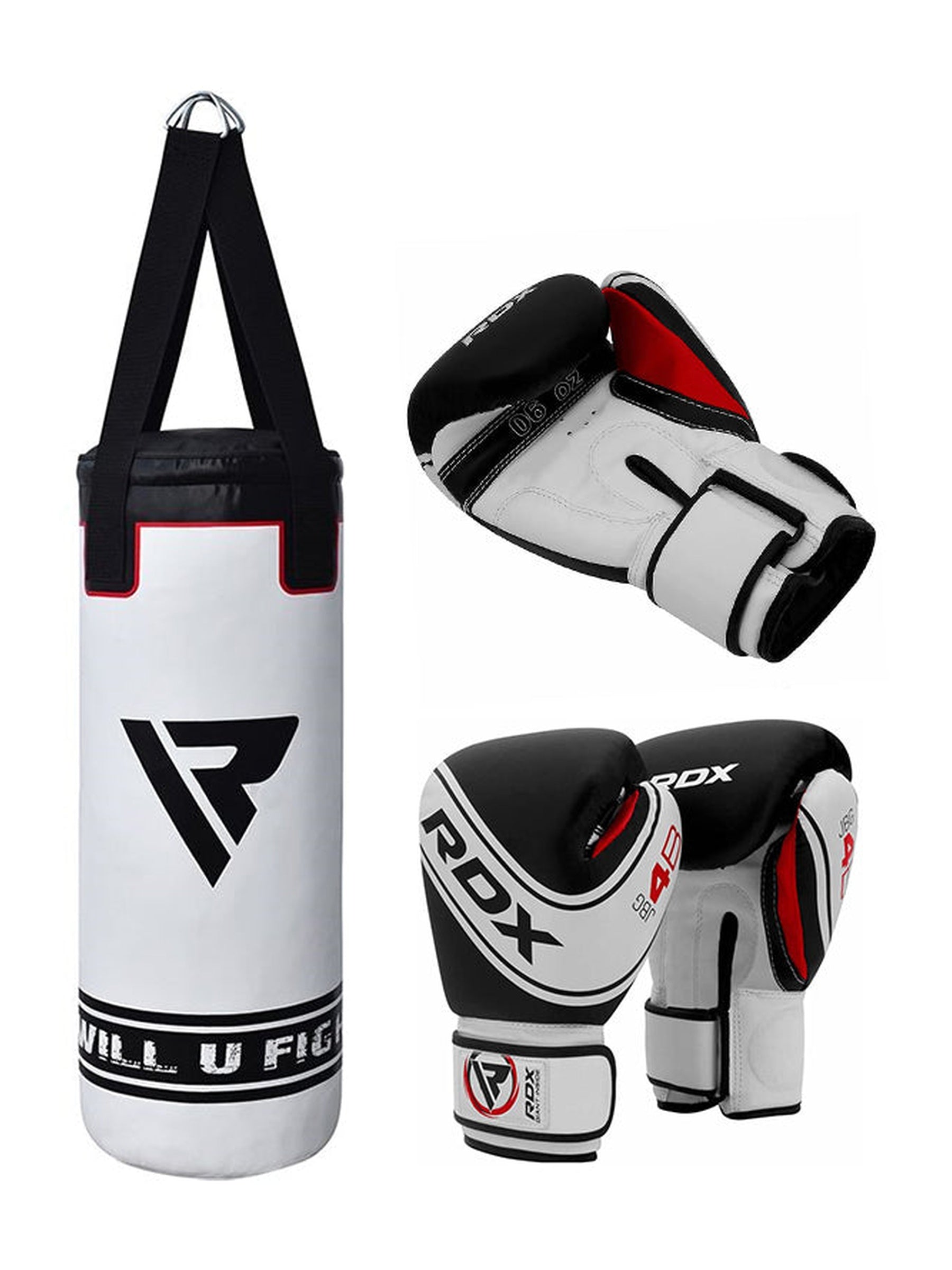 RDX 4W 2ft Robo Kids Punch Bag with Gloves Set – Children's Boxing Training Set
