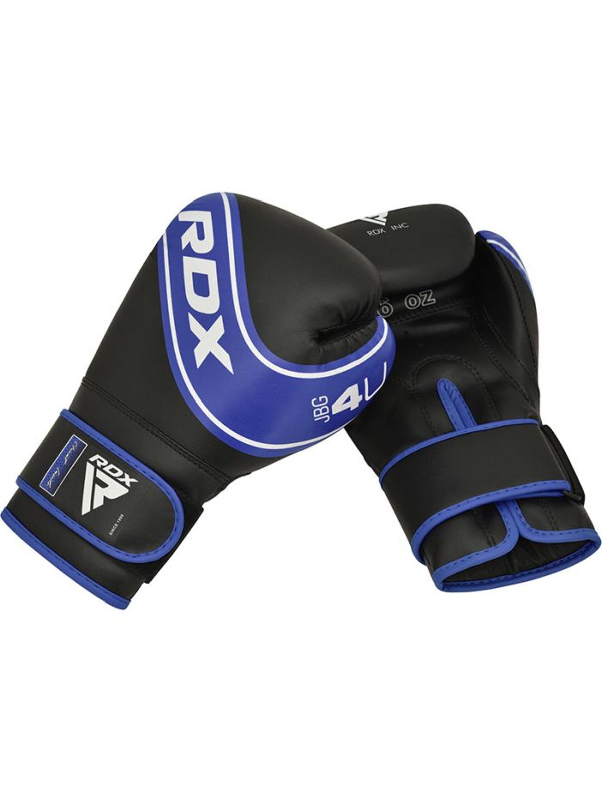 RDX 4B Robo Kids Boxing Gloves - Blue/Black