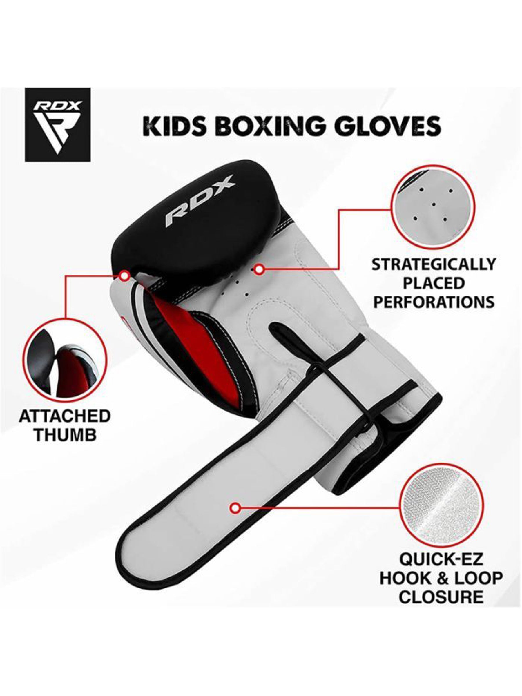 RDX 4W 2ft Robo Kids Punch Bag with Gloves Set