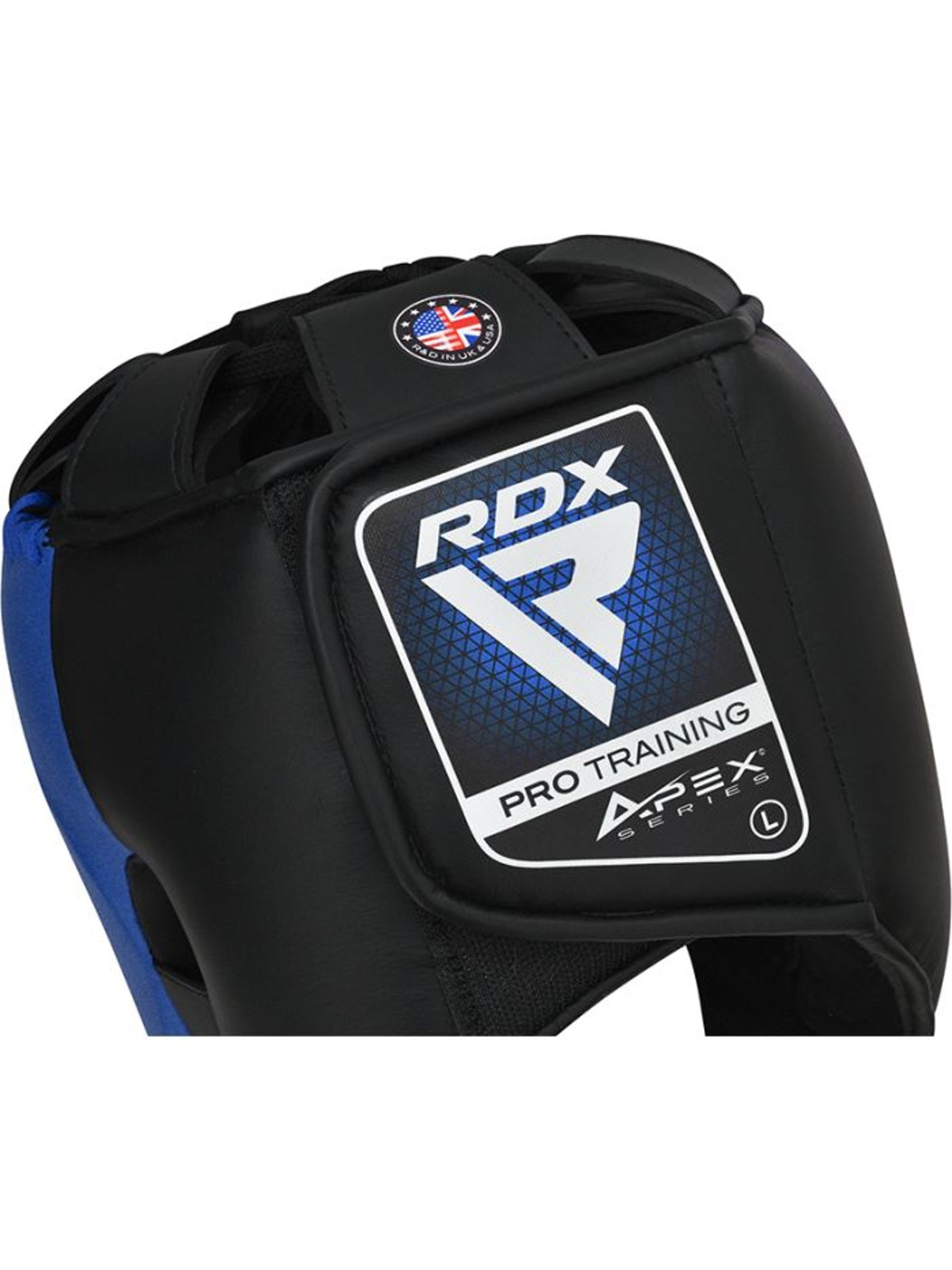 RDX APEX Boxing Head Gear with Nose Protection Bar - Blue