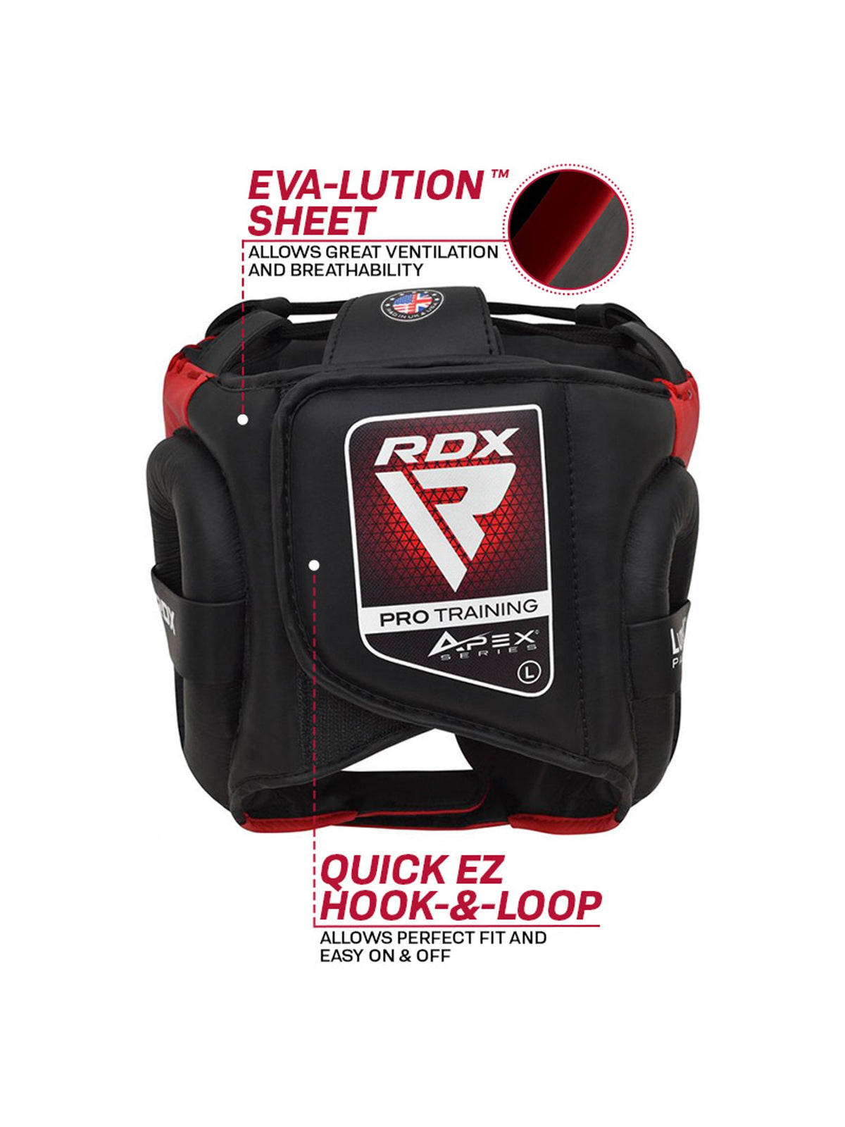 RDX APEX Boxing Head Gear with Cheek Protector
