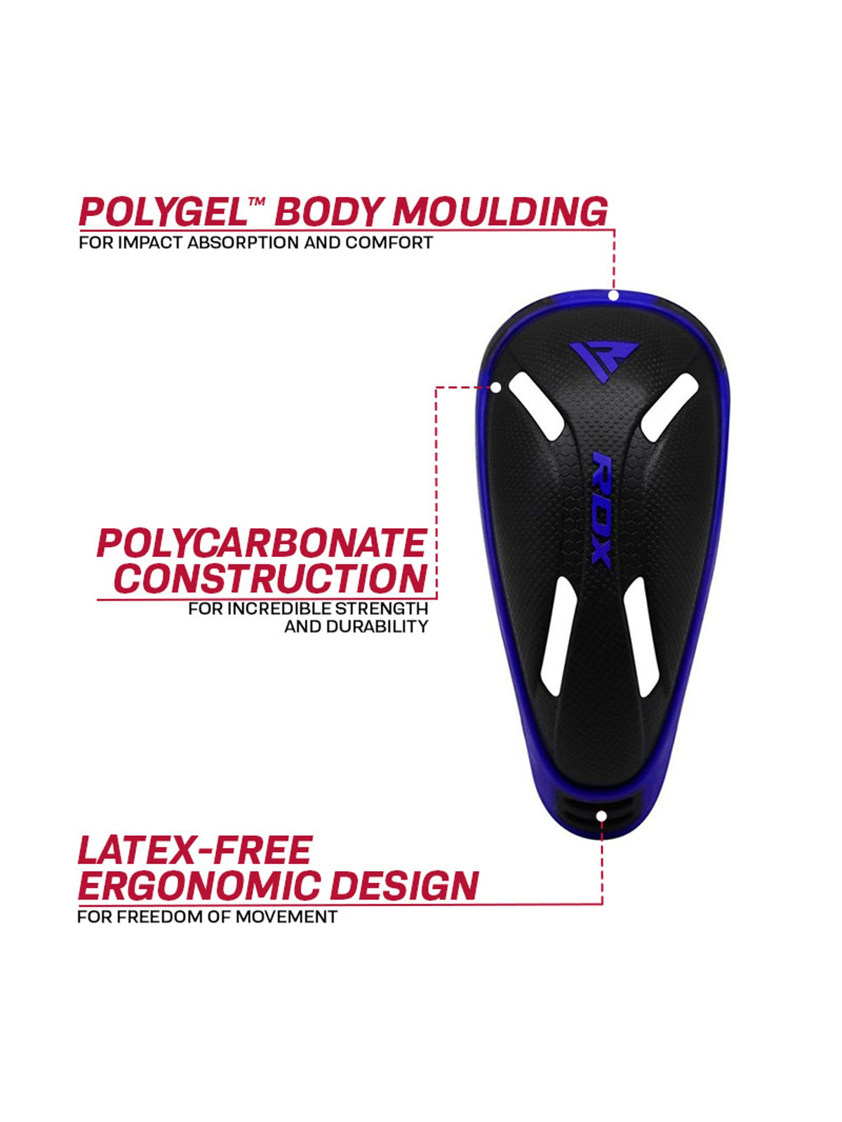 RDX CX Polygel Groin Cup Protector