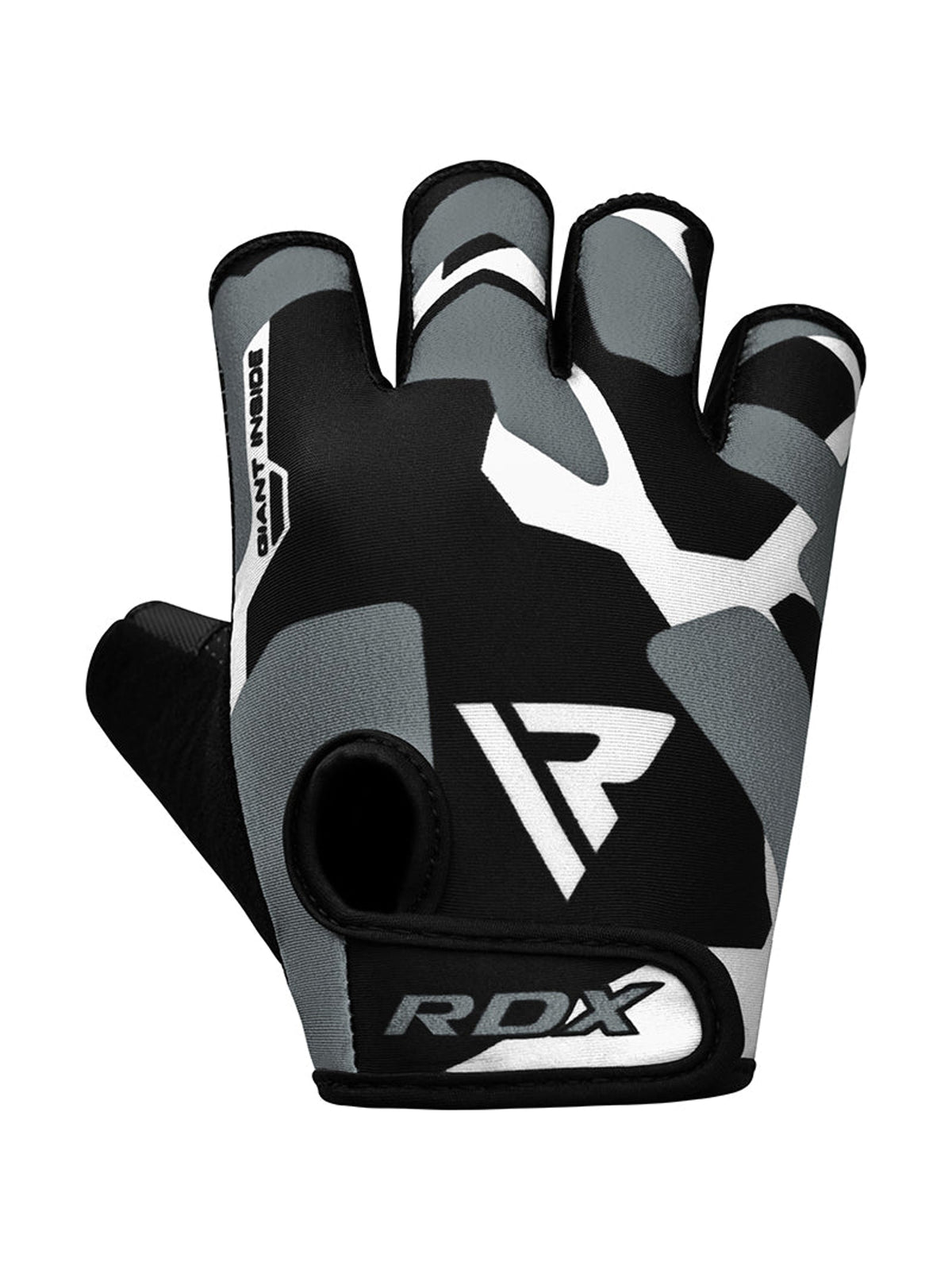RDX F6 Fitness Gym Gloves, grey, image 4