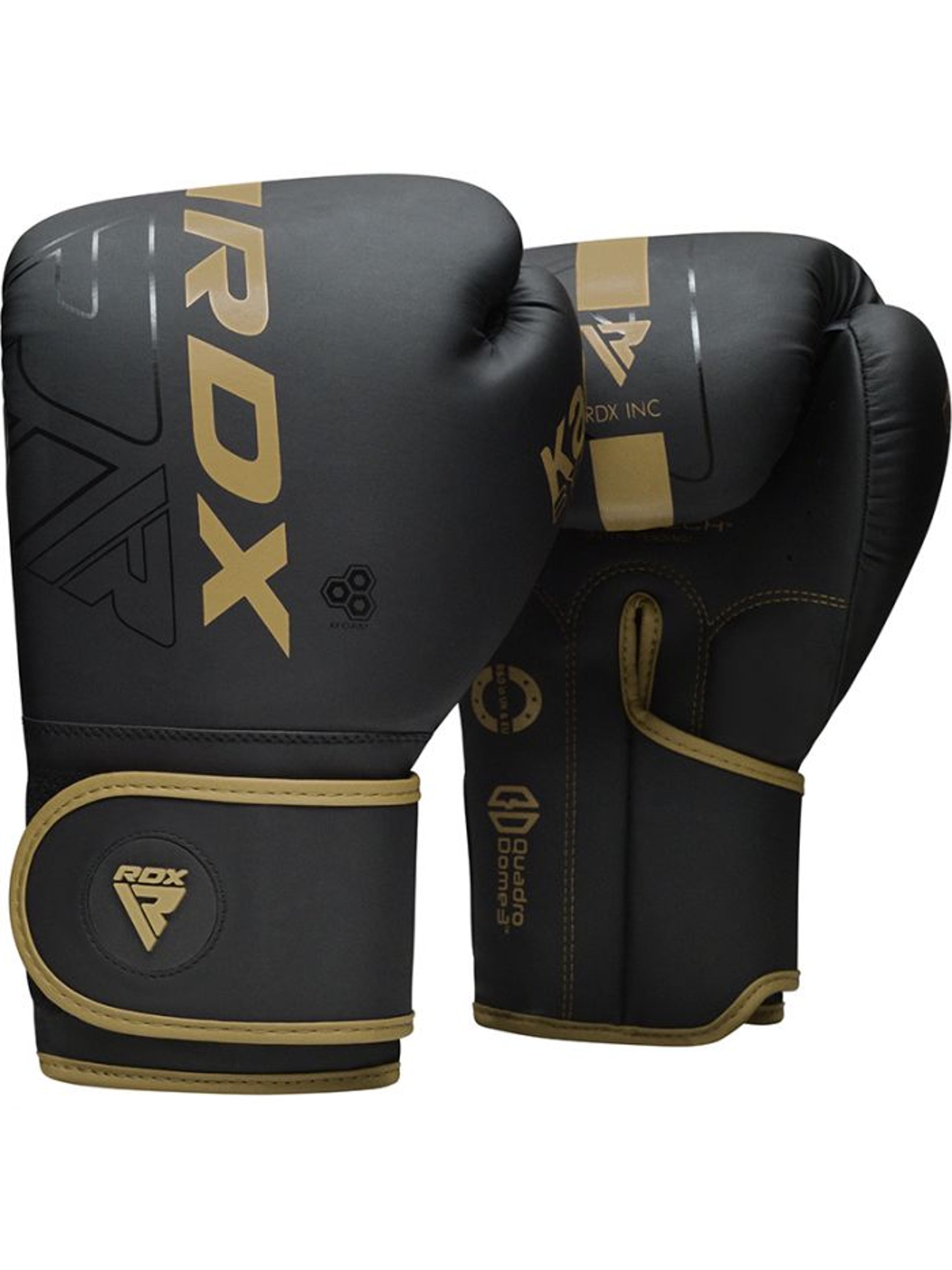 RDX F6 Kara Pro Boxing Training Gloves - Golden