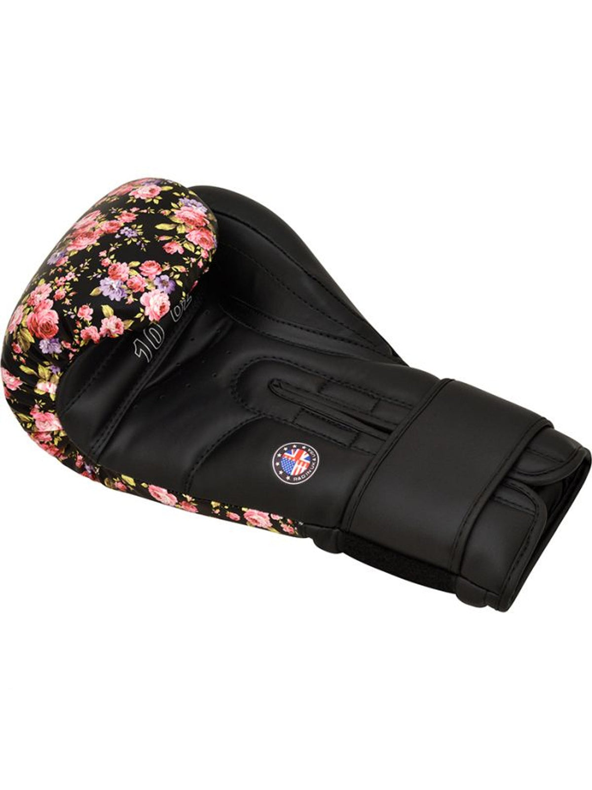 RDX FL5 Floral Boxing Gloves - Black