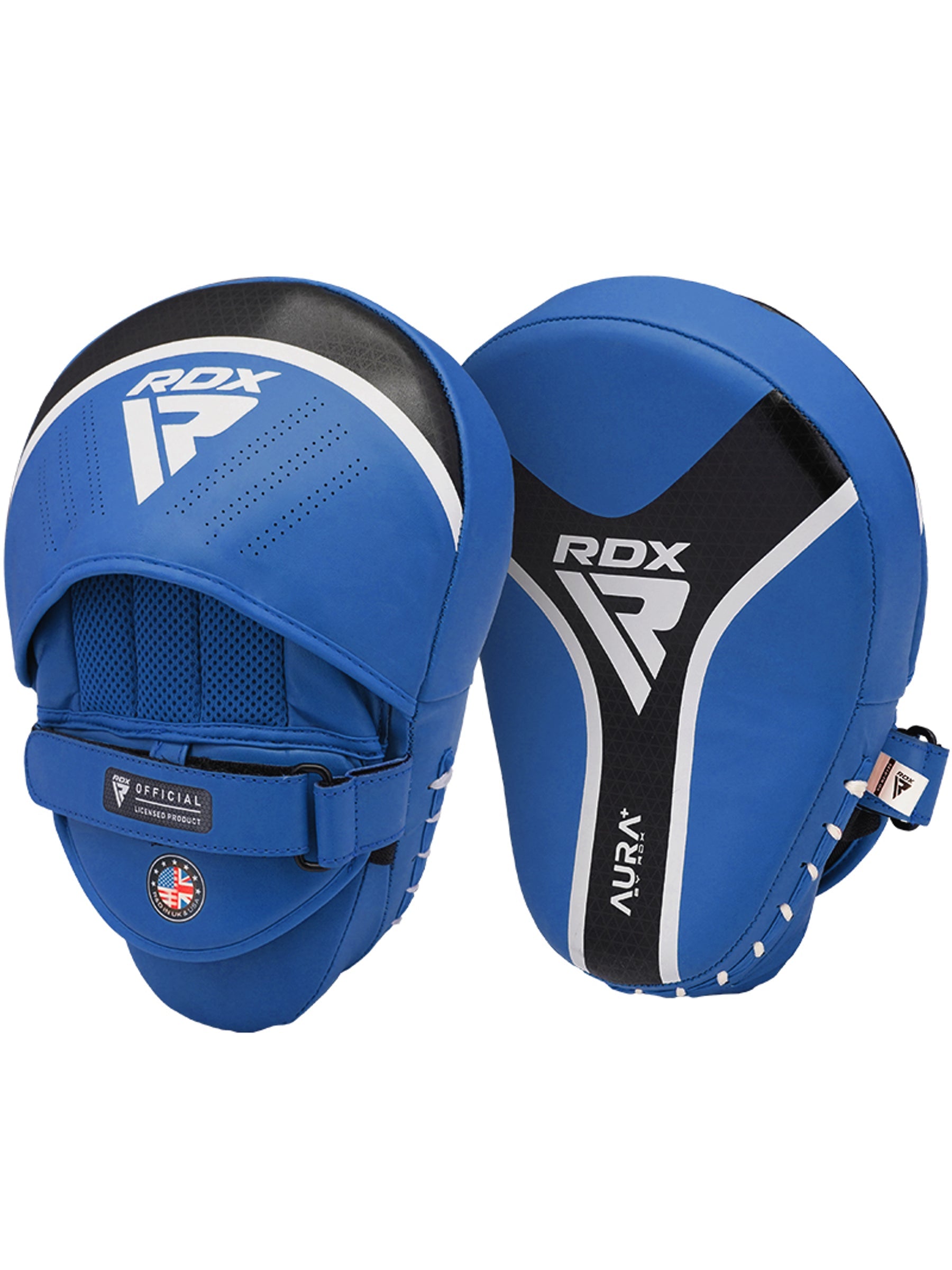 RDX Aura Plus T-17 Focus Pads - Blue/Black