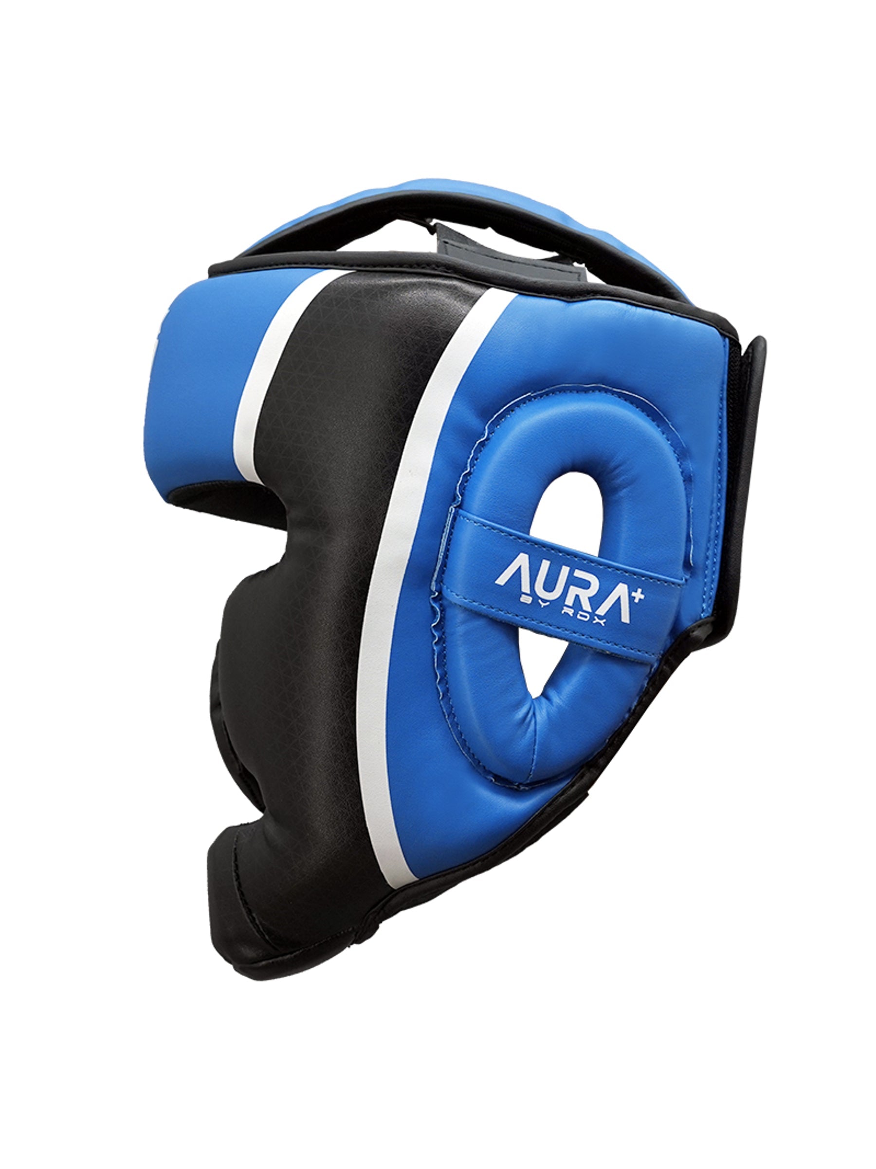 RDX Aura Plus T-17 Head Guard - Blue/Black