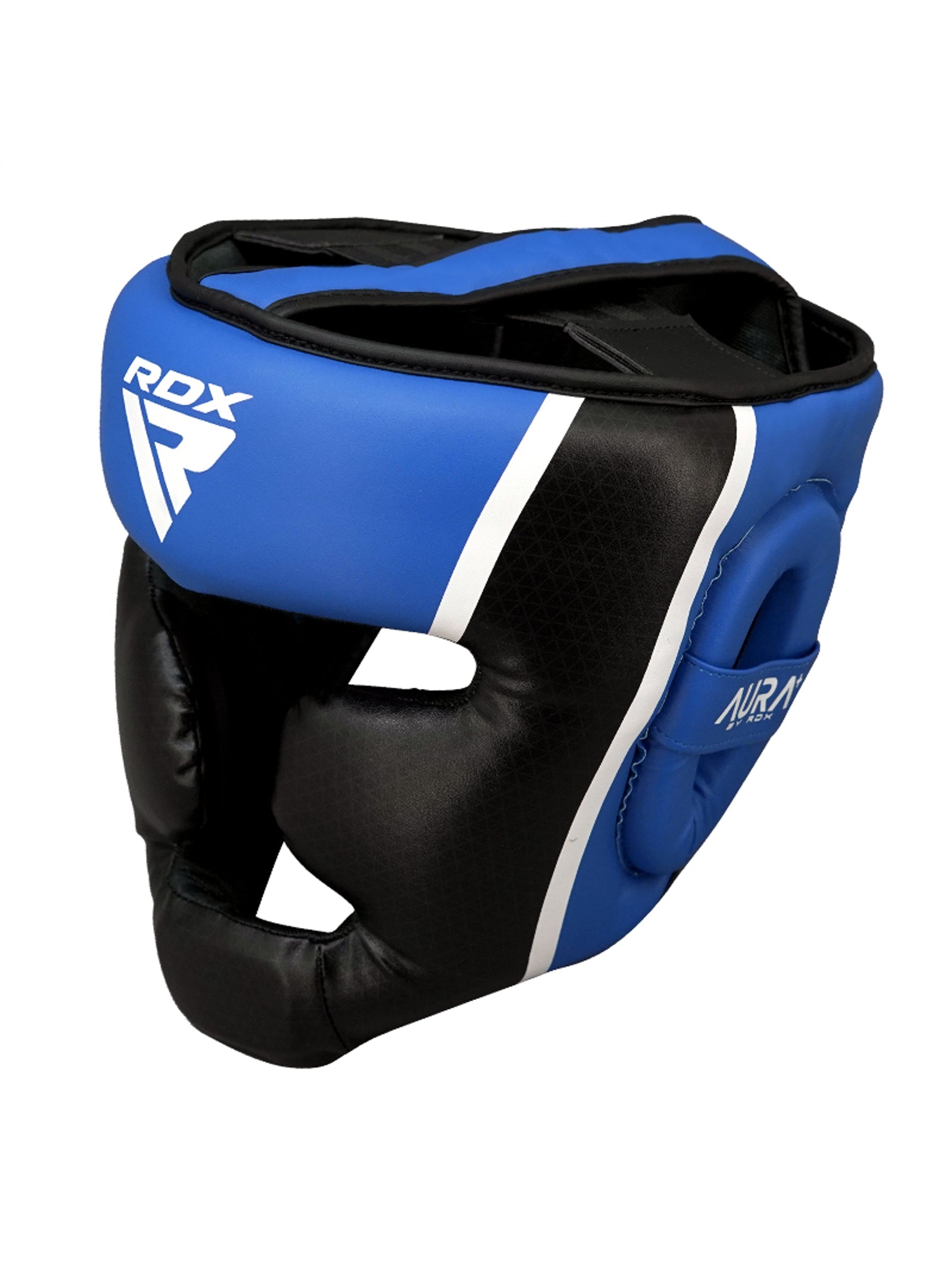RDX Aura Plus T-17 Head Guard - Blue/Black