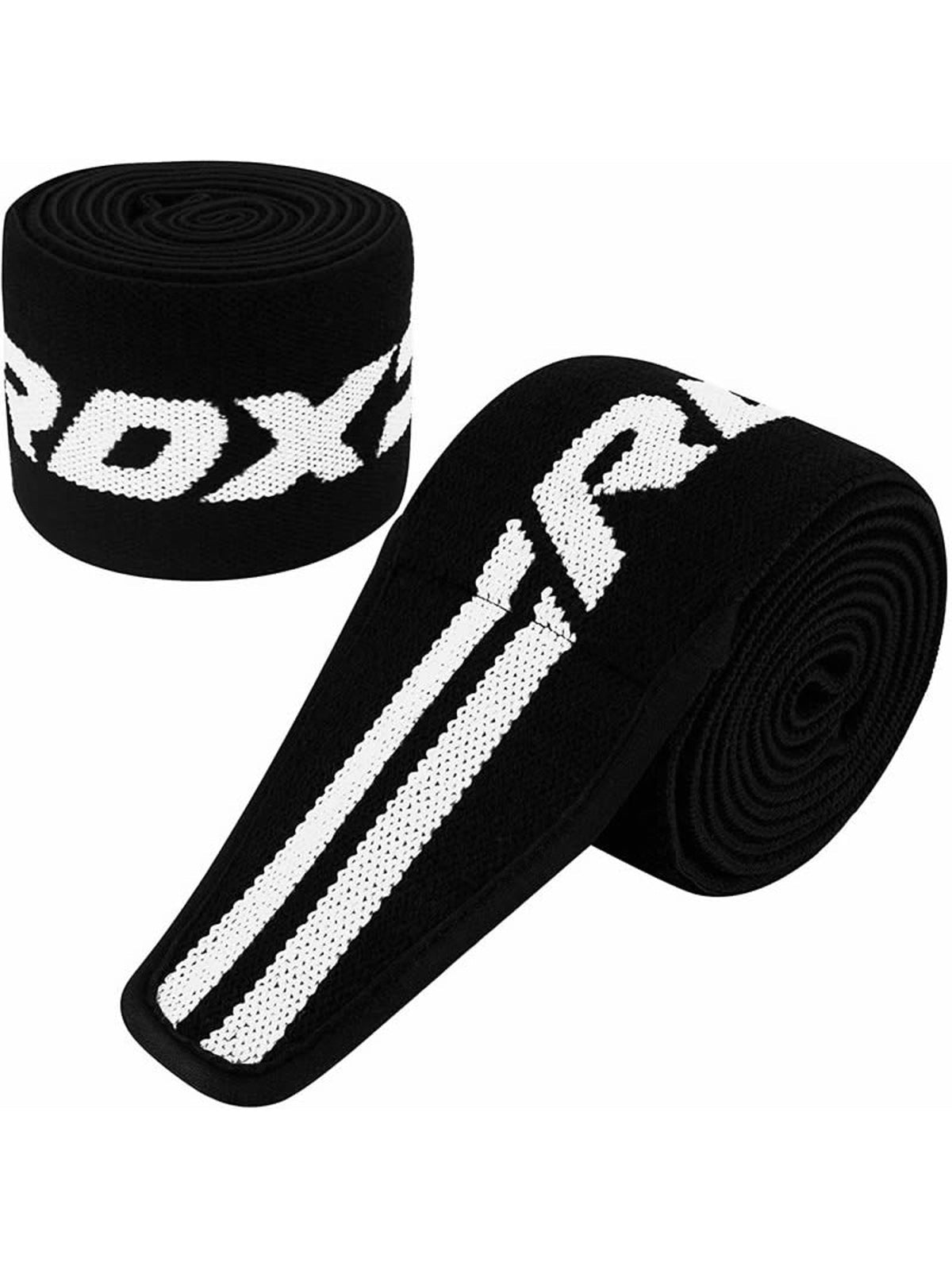 RDX K2 Compression Knee Wraps OEKO-TEX Standard 100 certified, black, image 5