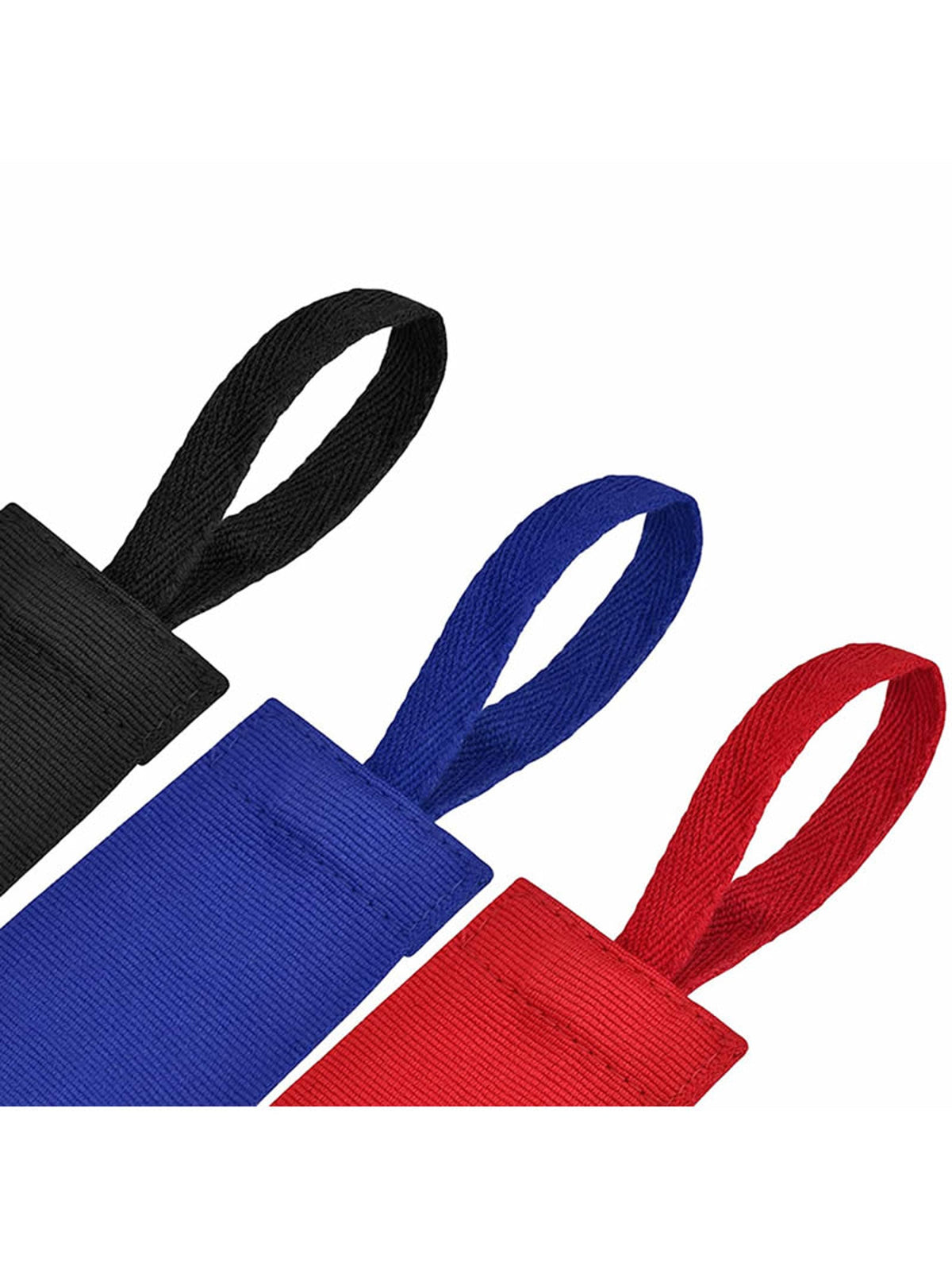 RDX RB Professional Boxing Hand Wraps 3-Pair Combo Set - Black, Blue & Red