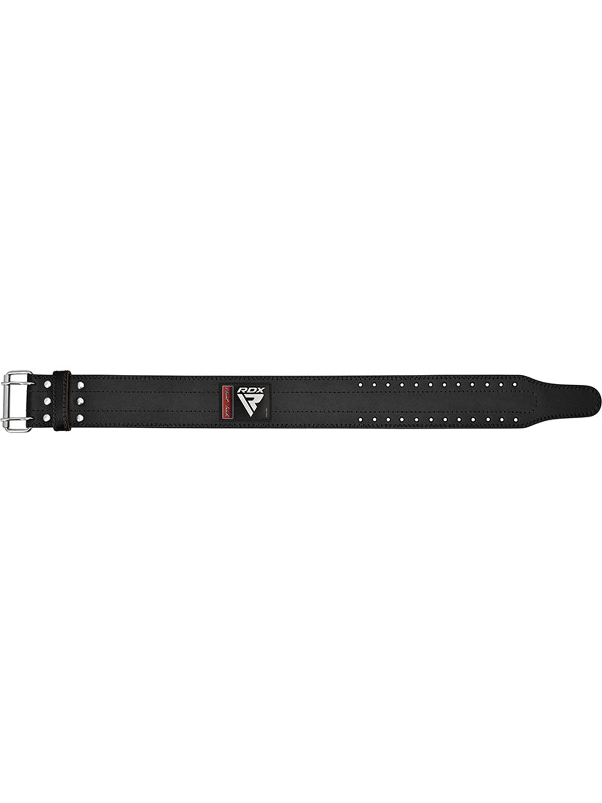 RDX RD1 Powerlifting Leather Gym Belt - Black