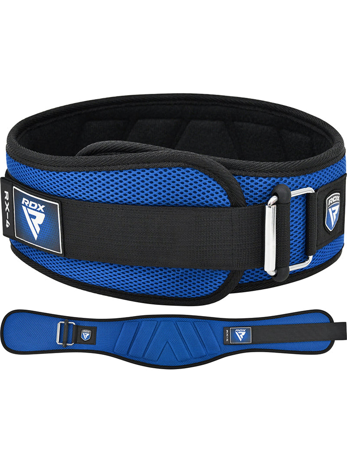 RDX RX4 Weightlifting Belt - Blue