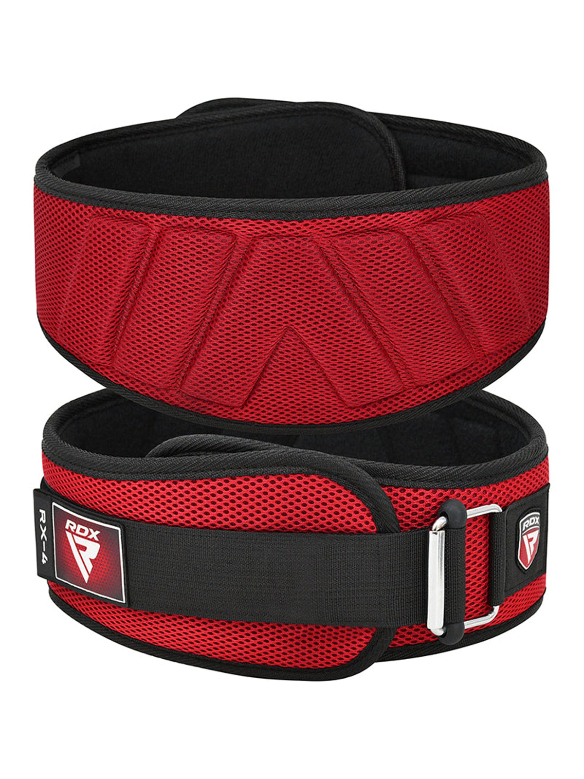 RDX RX4 Weightlifting Belt - Red