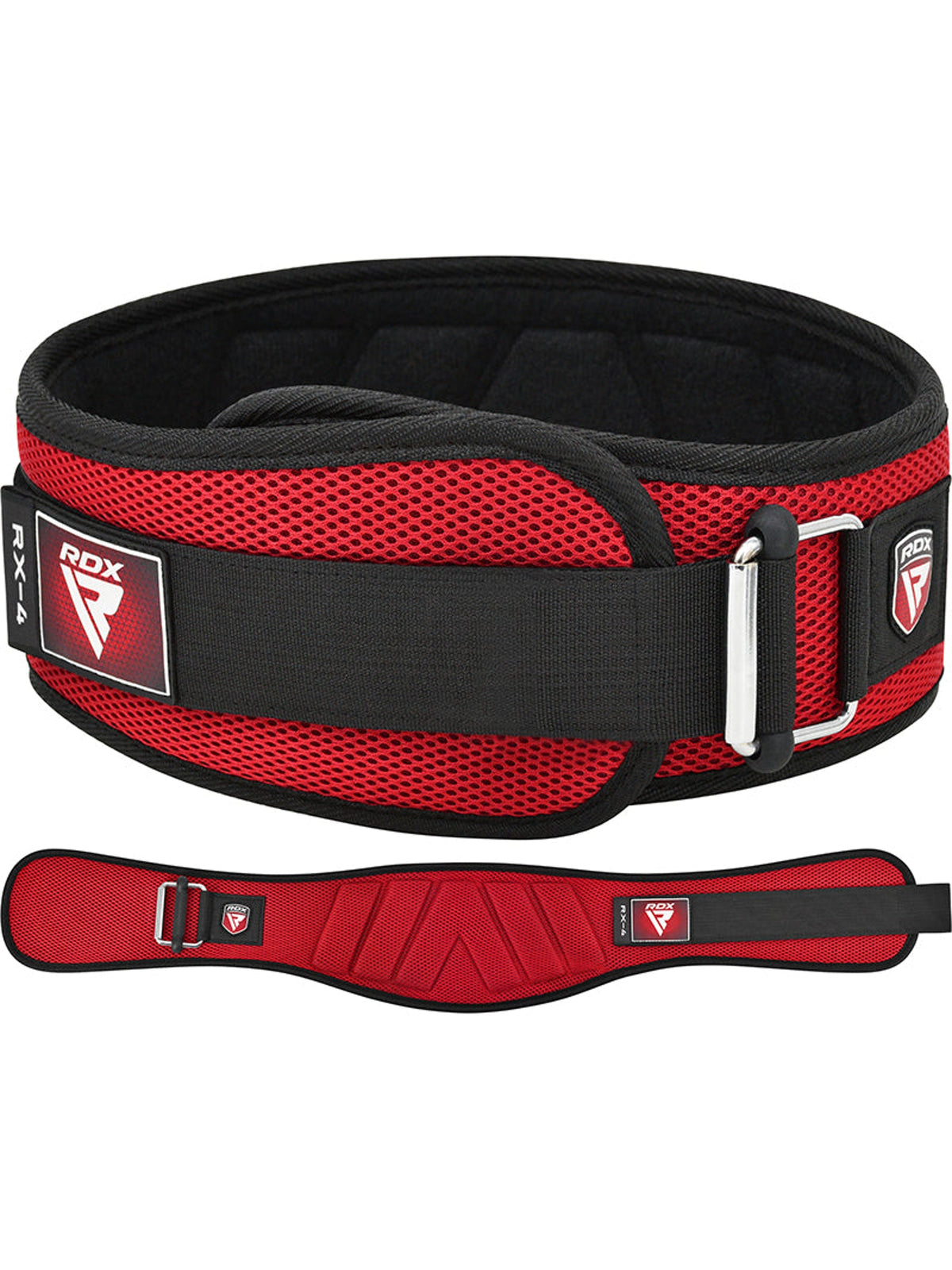RDX RX4 Weightlifting Belt - Red