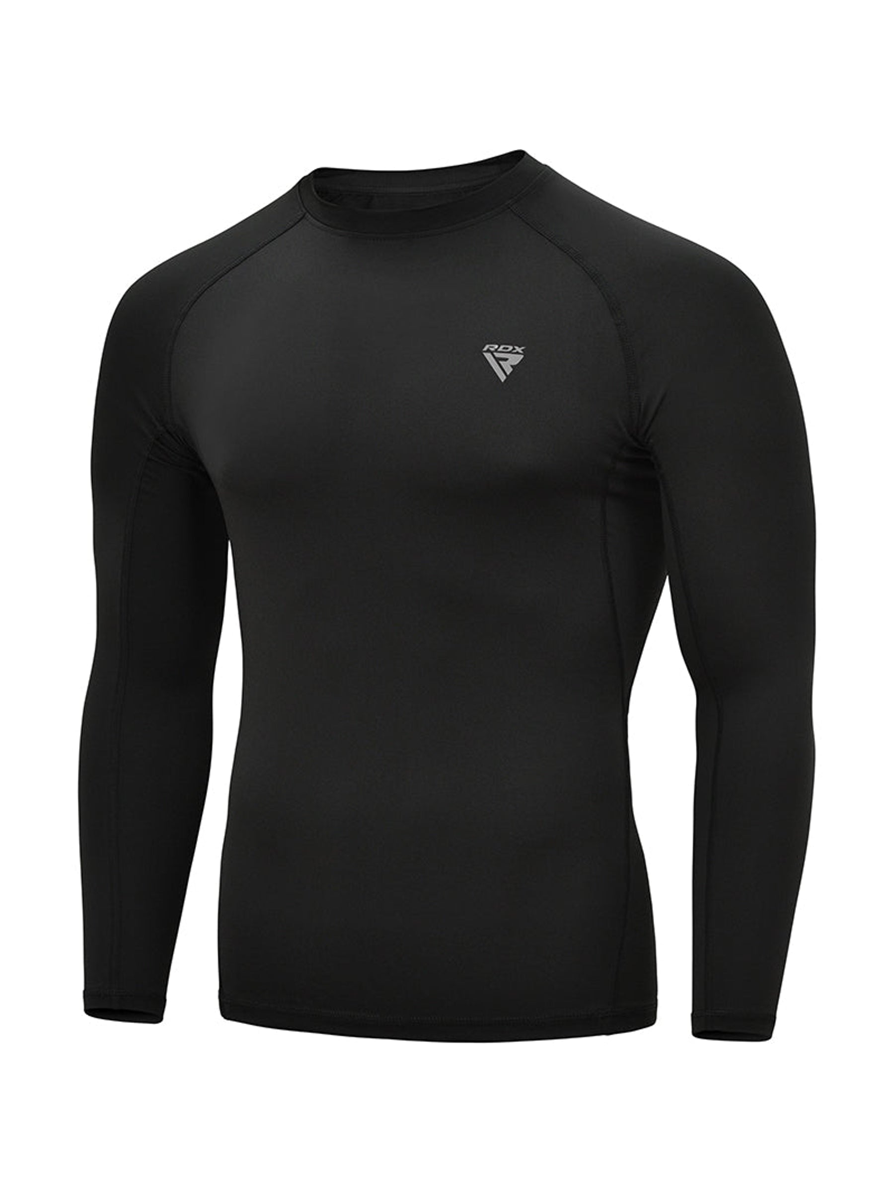 RDX T15 Long Sleeve Rash Guard - Black