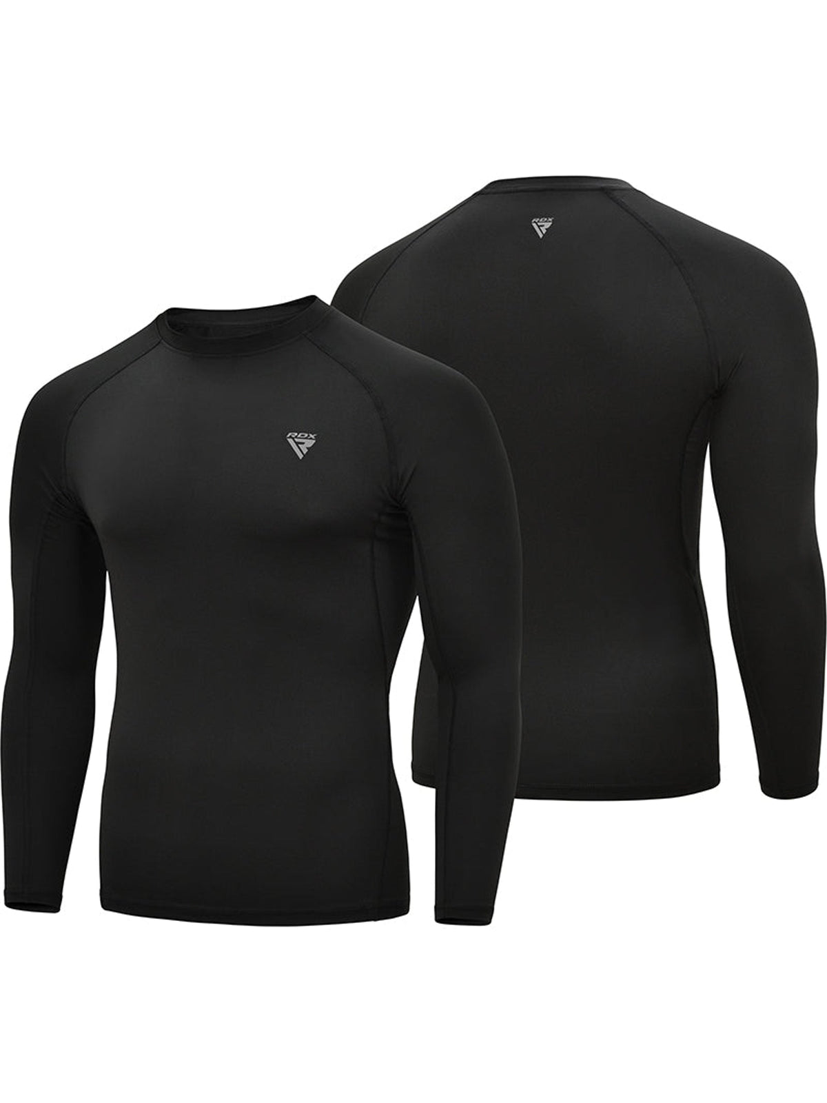RDX T15 Long Sleeve Rash Guard - Black