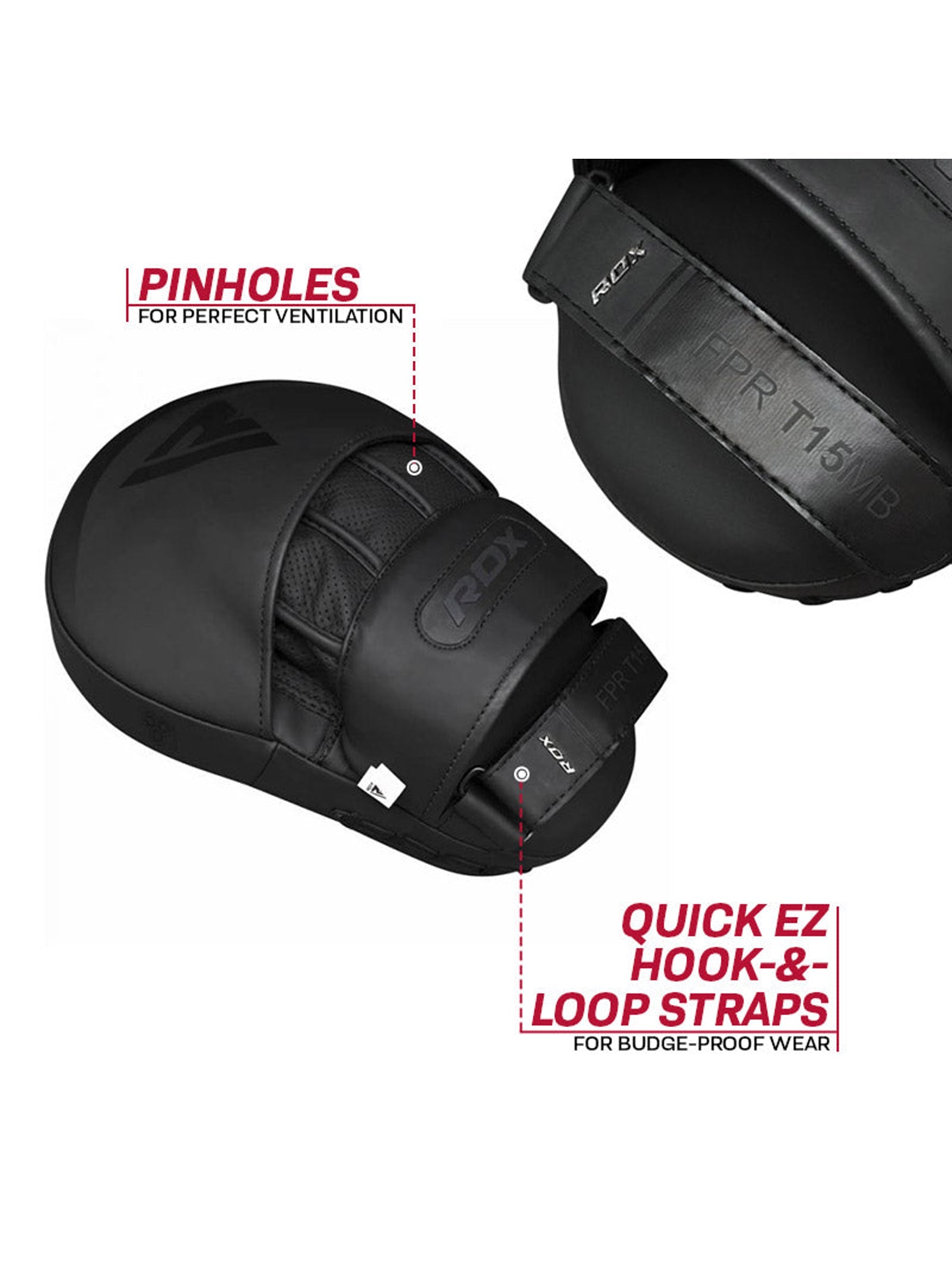 RDX T15 Noir Focus Pads - Black