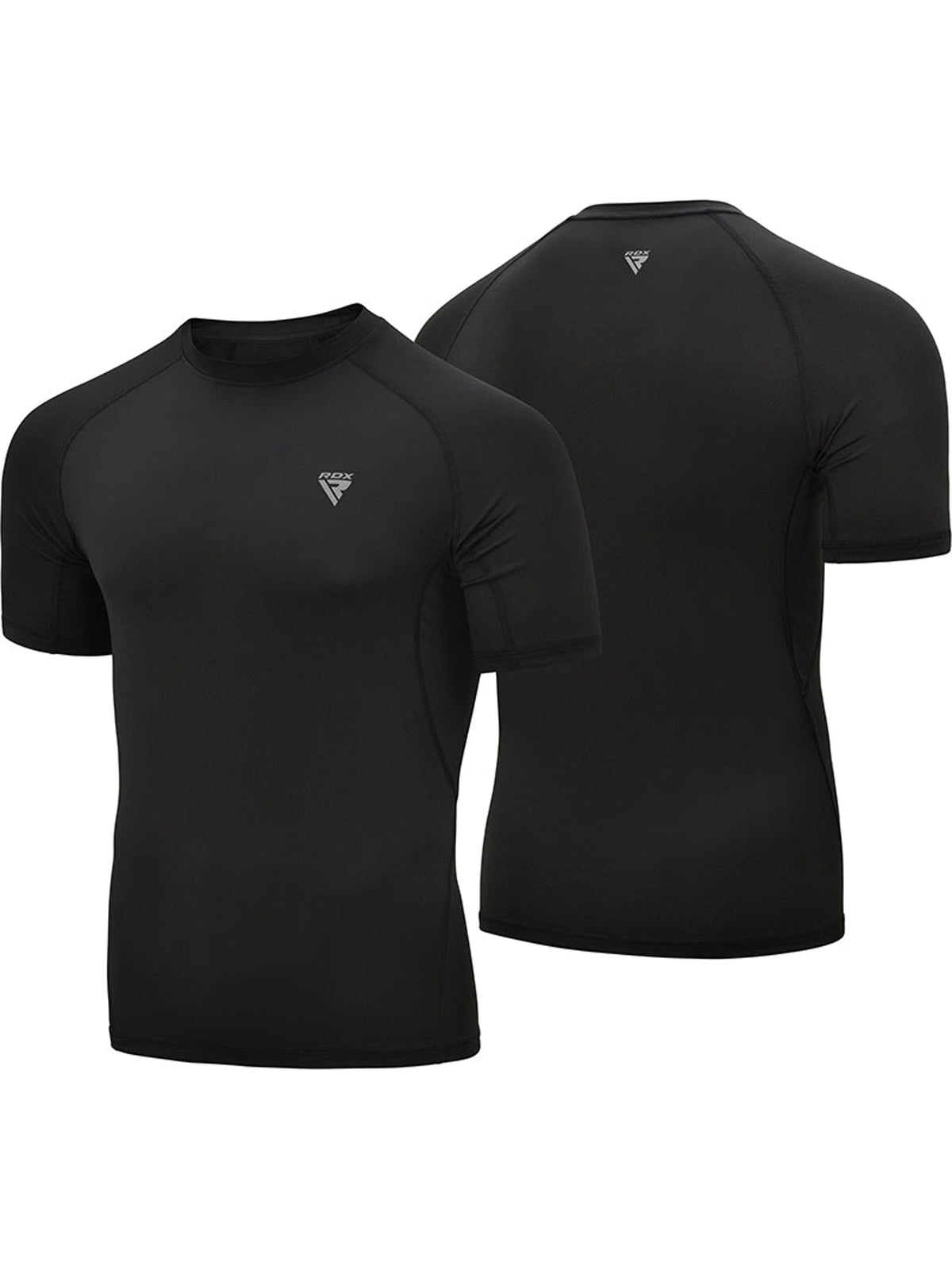 RDX T15 Short Sleeve Rash Guard - Black