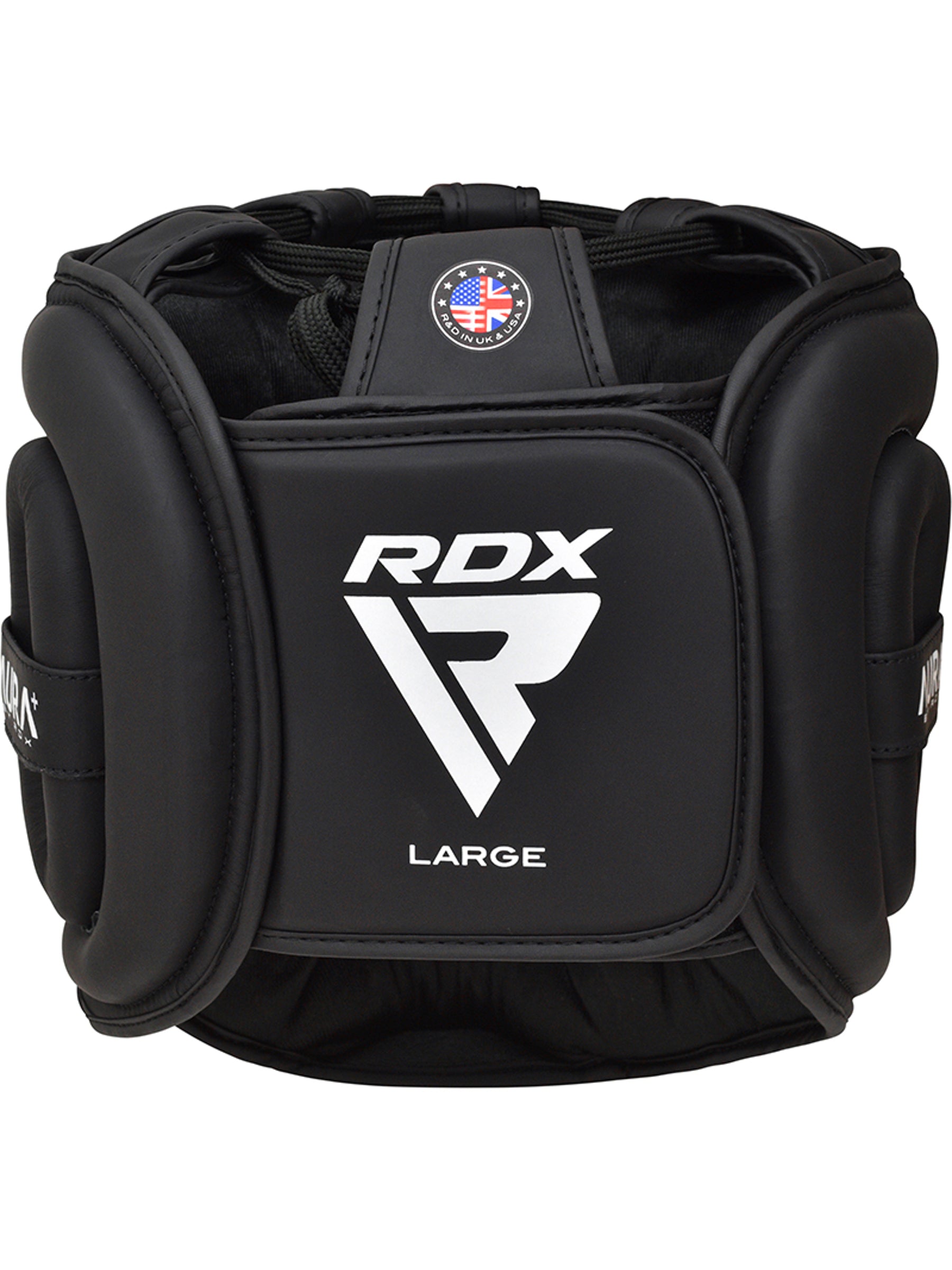 RDX Aura Plus T-17 Head Guard - Black/Gold