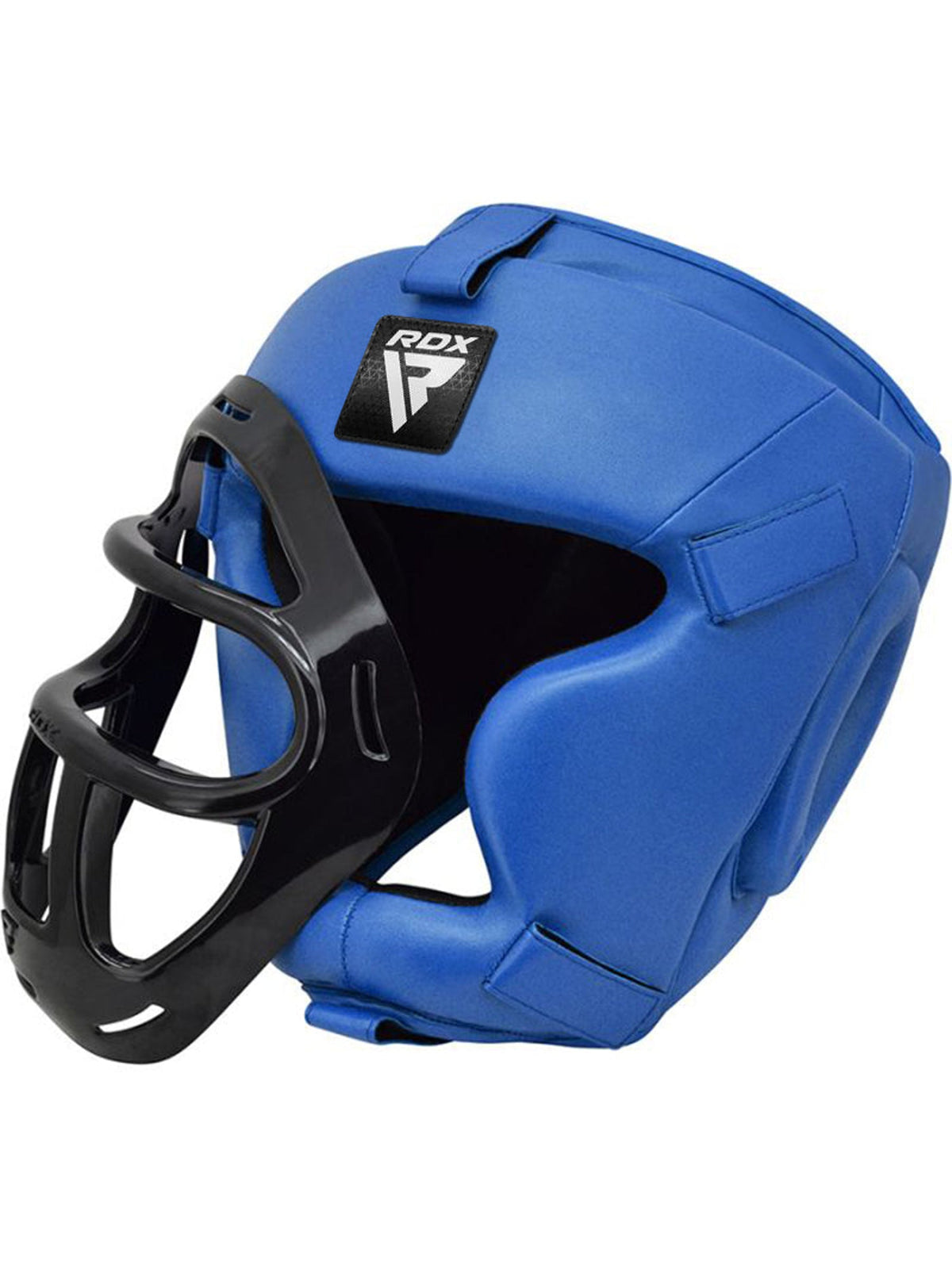 RDX T1 Head Guard with Removable Face Cage – Blue