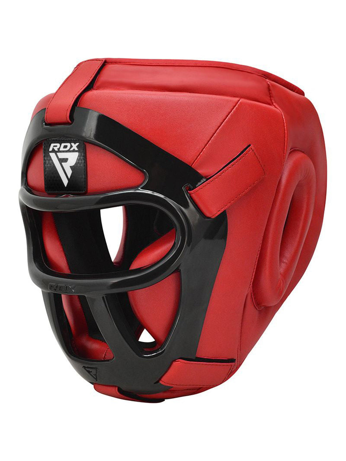 RDX T1 Head Guard with Removable Face Cage – Red