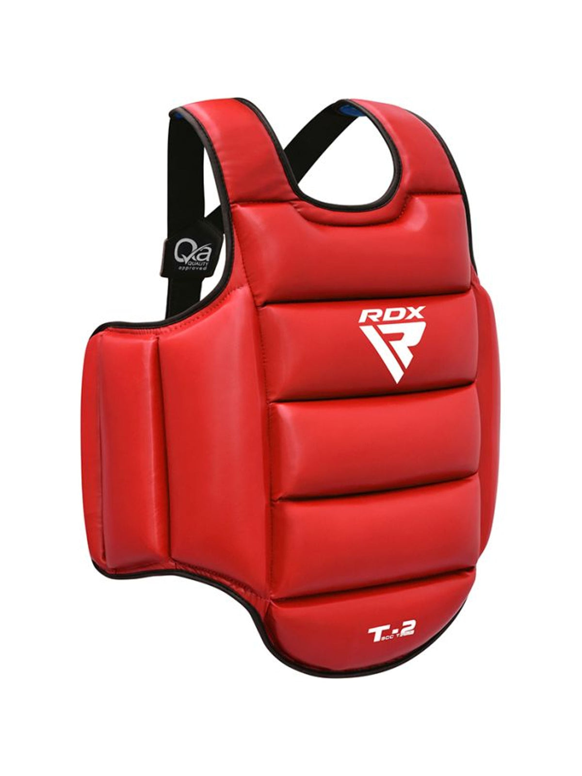 RDX T2 Karate Chest Guard - Red/Blue