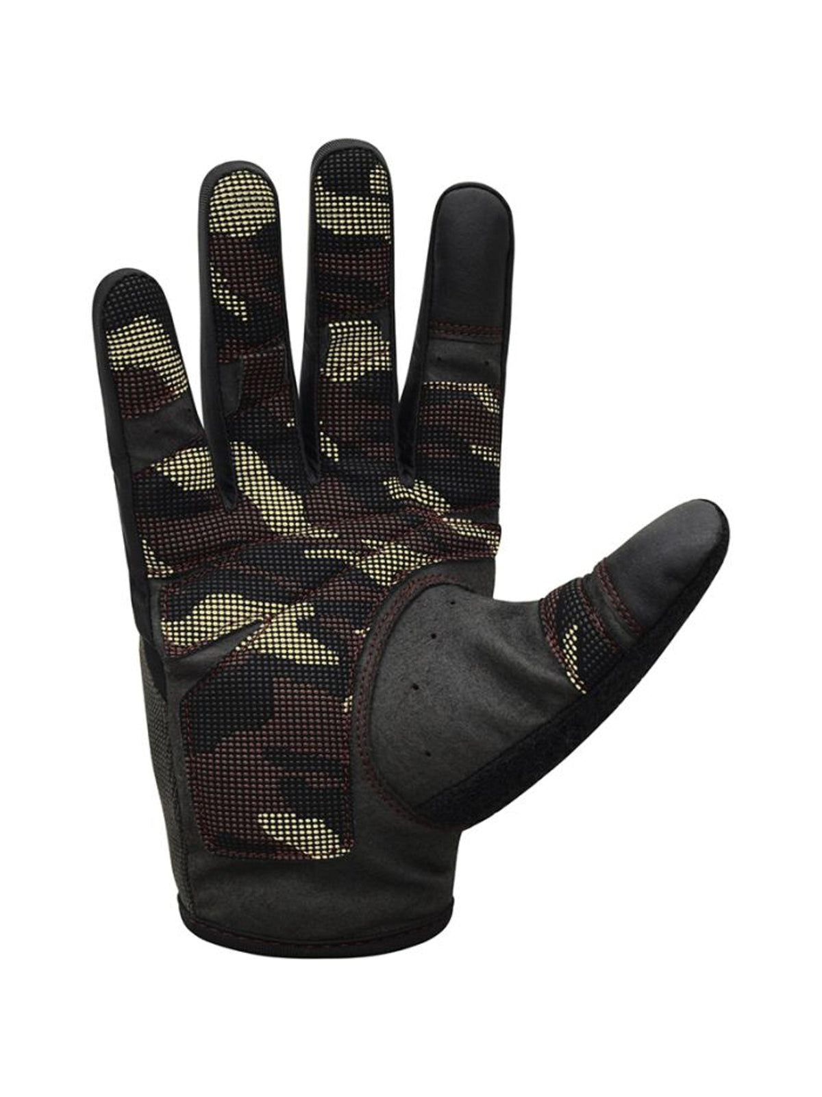 RDX T2 Touch Screen Friendly Full Finger Gym Gloves - Brown
