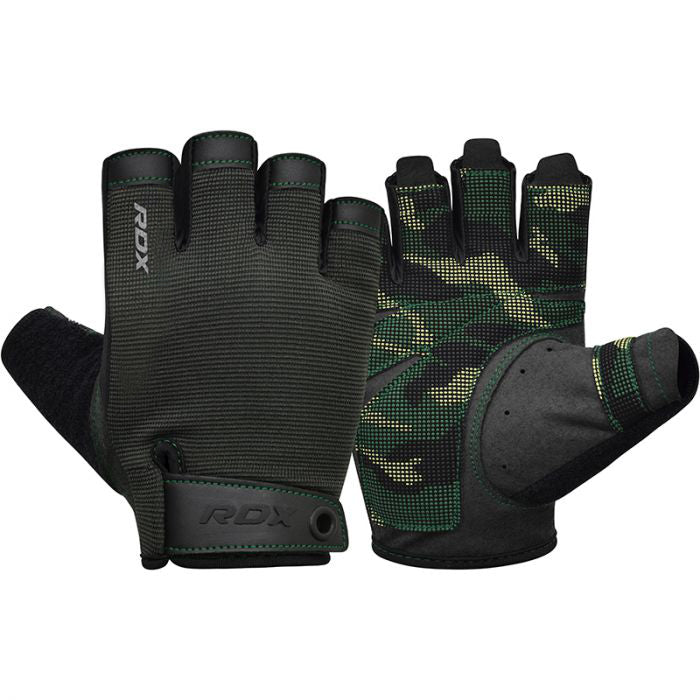 RDX T2 Weightlifting Half Finger Gym Gloves
