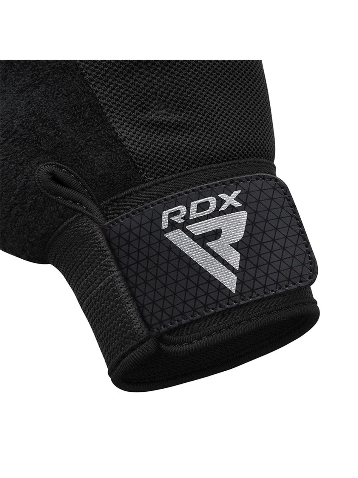 RDX W1F Full Finger Gym Workout Gloves - Black