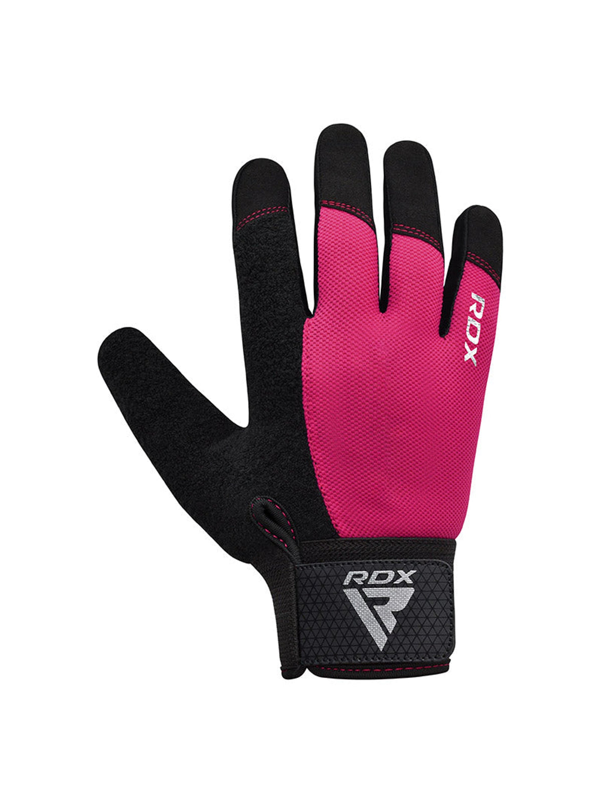 RDX W1F Full Finger Gym Workout Gloves - Pink