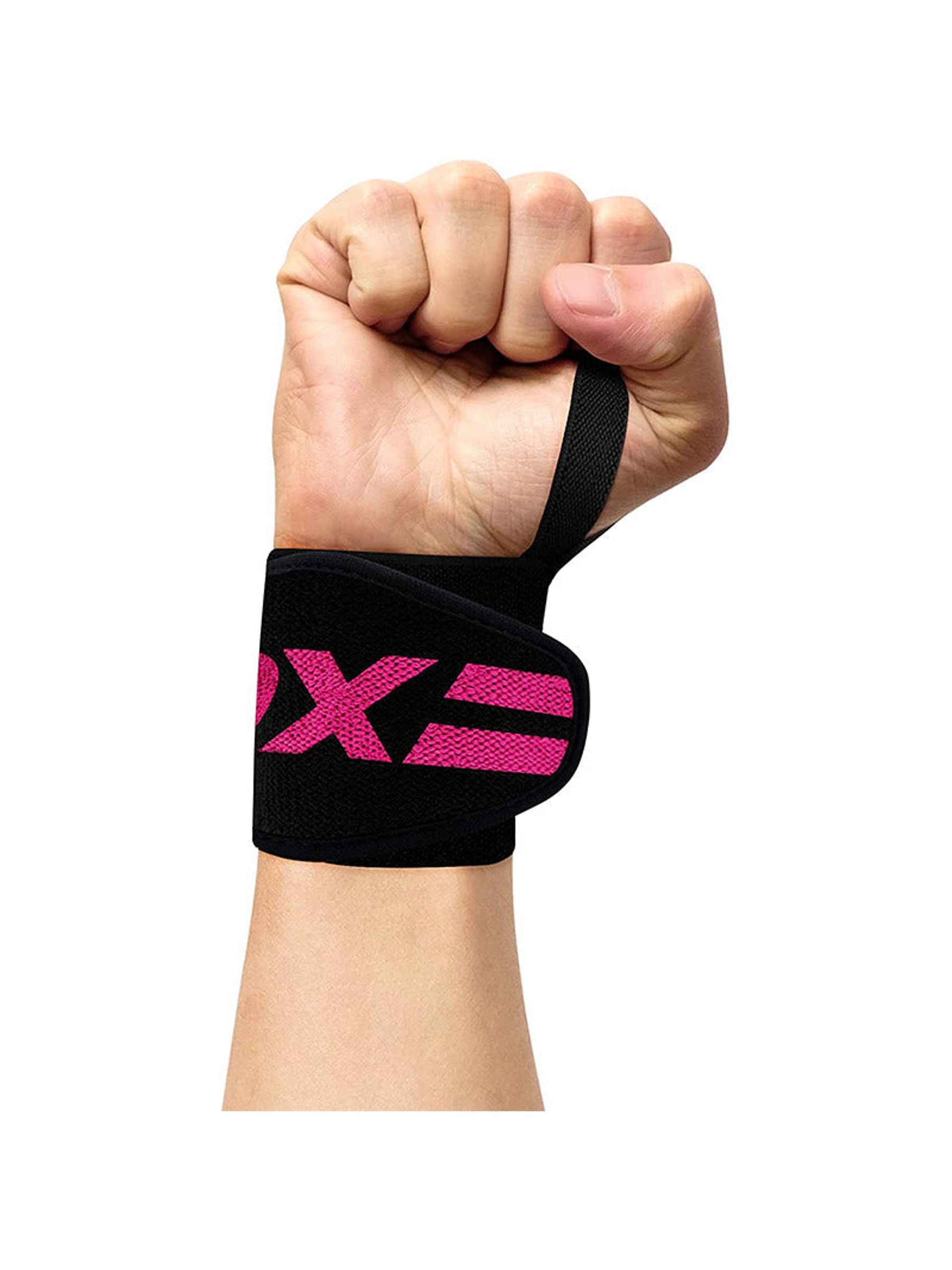 RDX W2 Bodybuilding Wrist Wraps - Pink