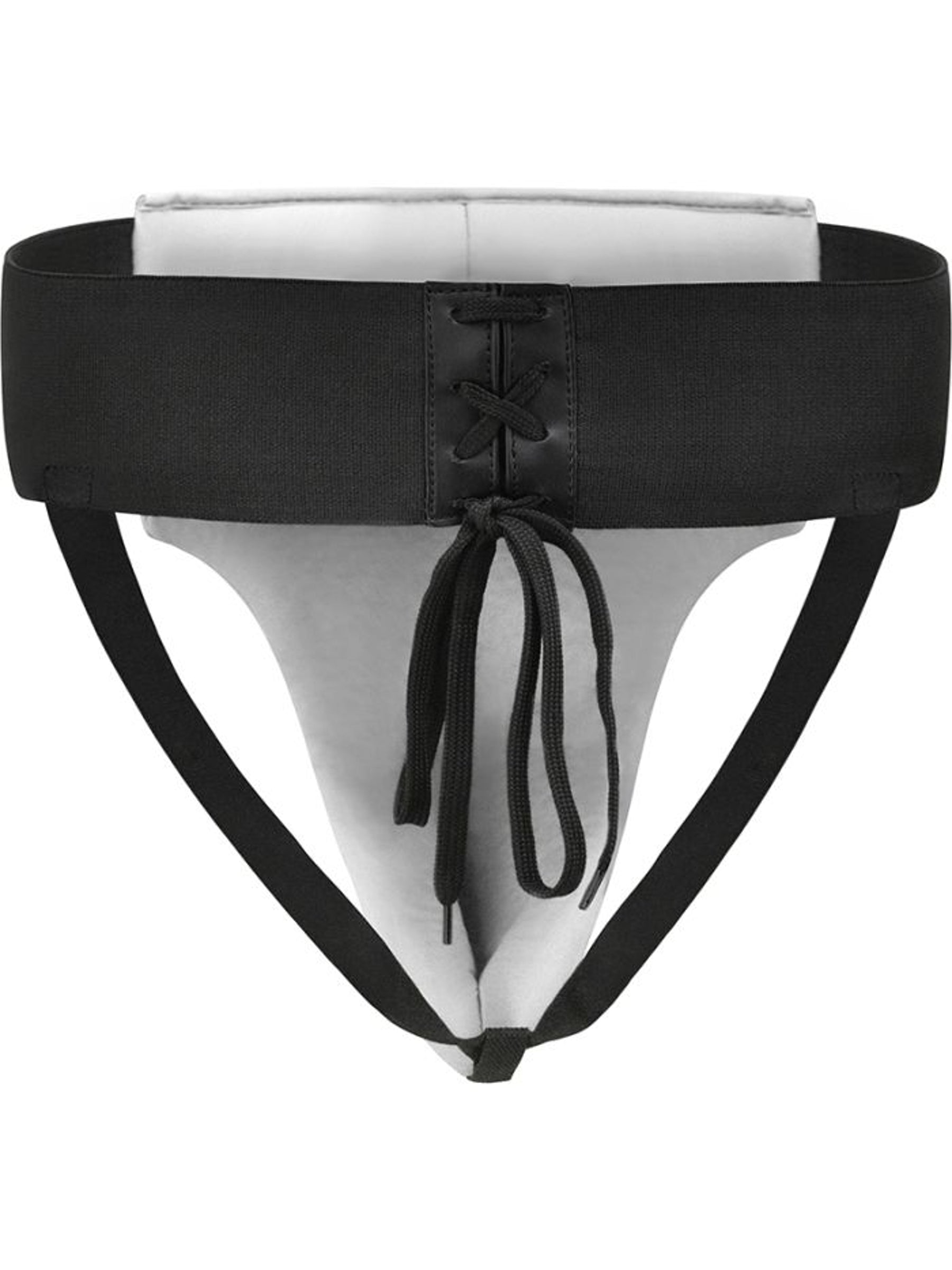 RDX R1 Martial Arts Groin Guard - White/Black