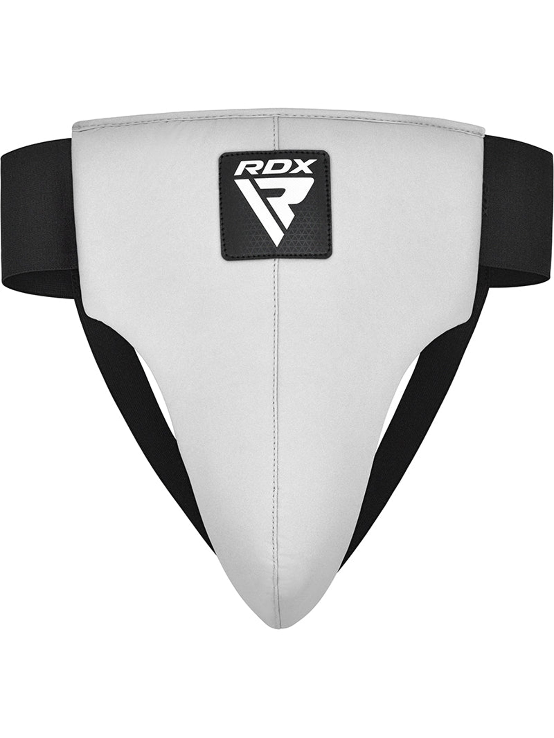RDX R1 Martial Arts Groin Guard - White/Black