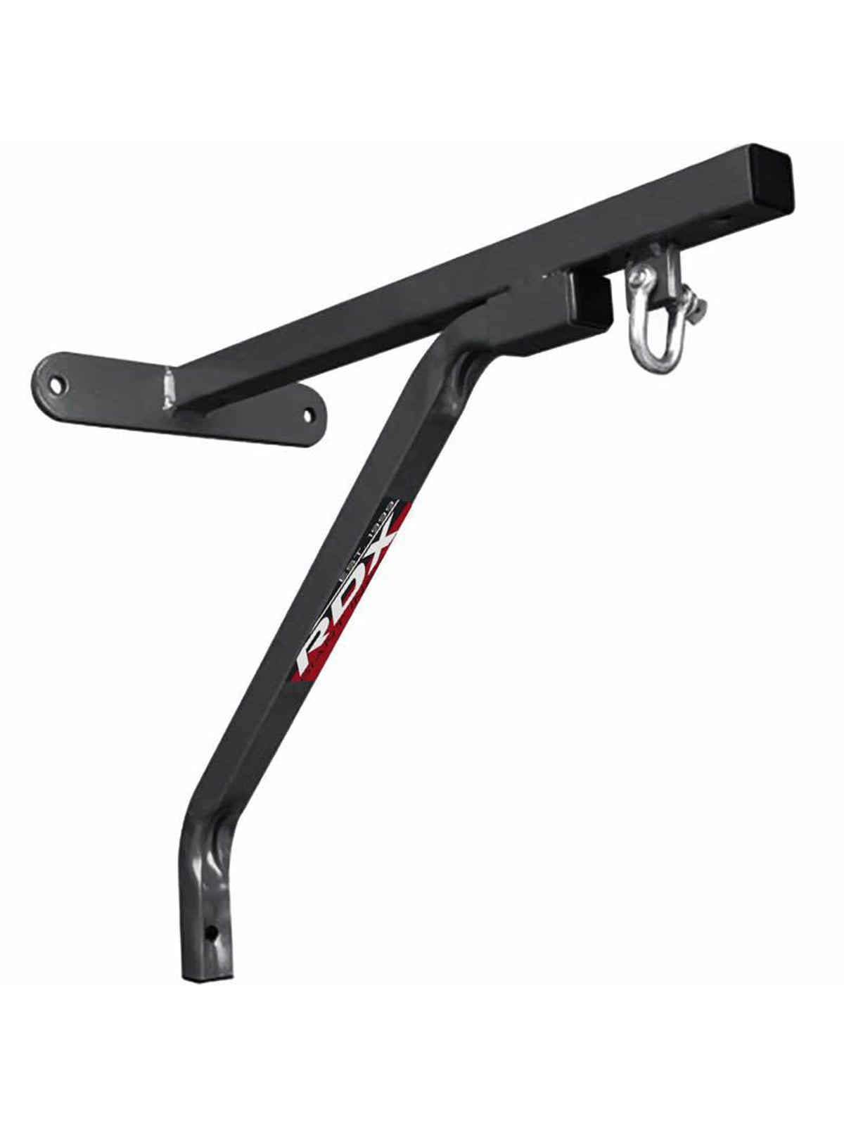 RDX X1 Punch Bag Steel Wall Bracket, black, main image