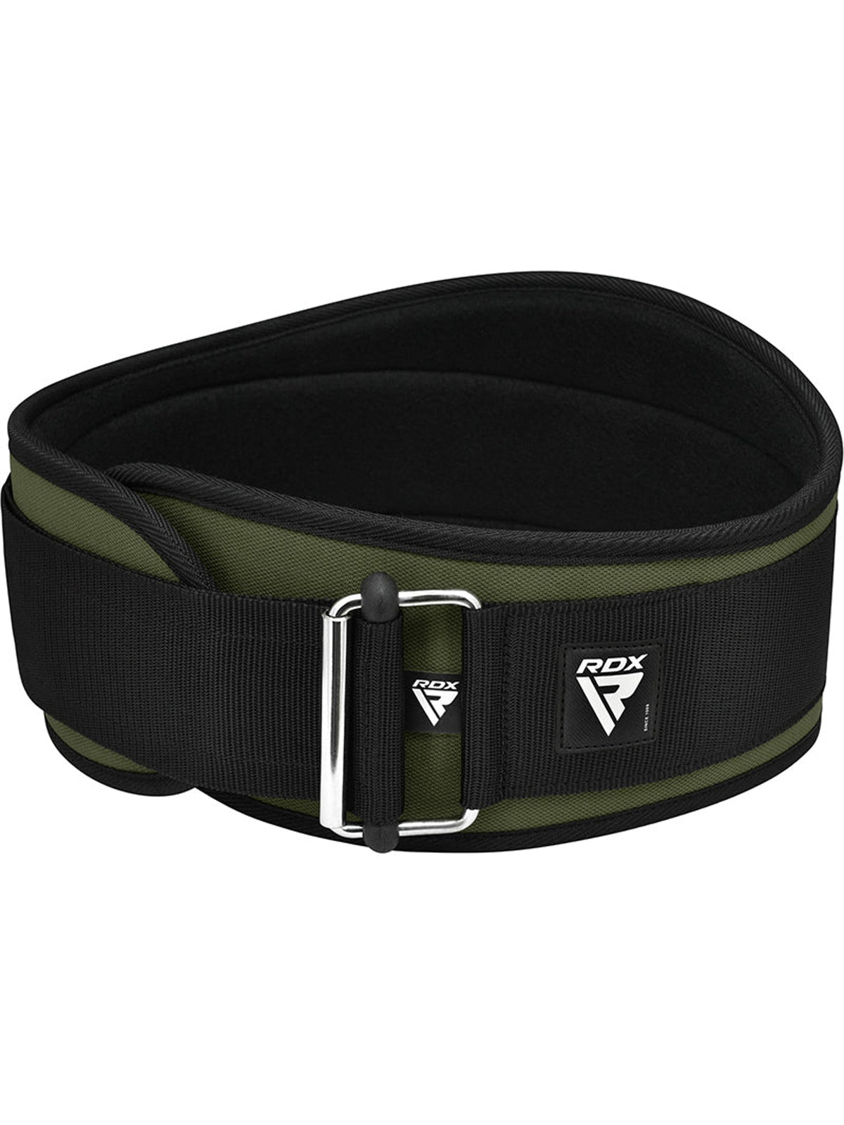 RDX X3 6-Inch Weightlifting Neoprene Gym Belt - Army Green