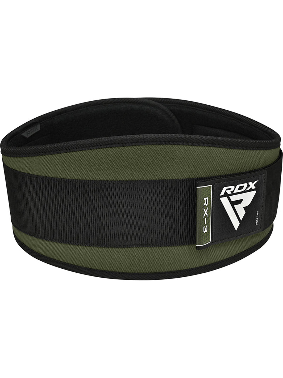 RDX X3 6-Inch Weightlifting Neoprene Gym Belt - Army Green