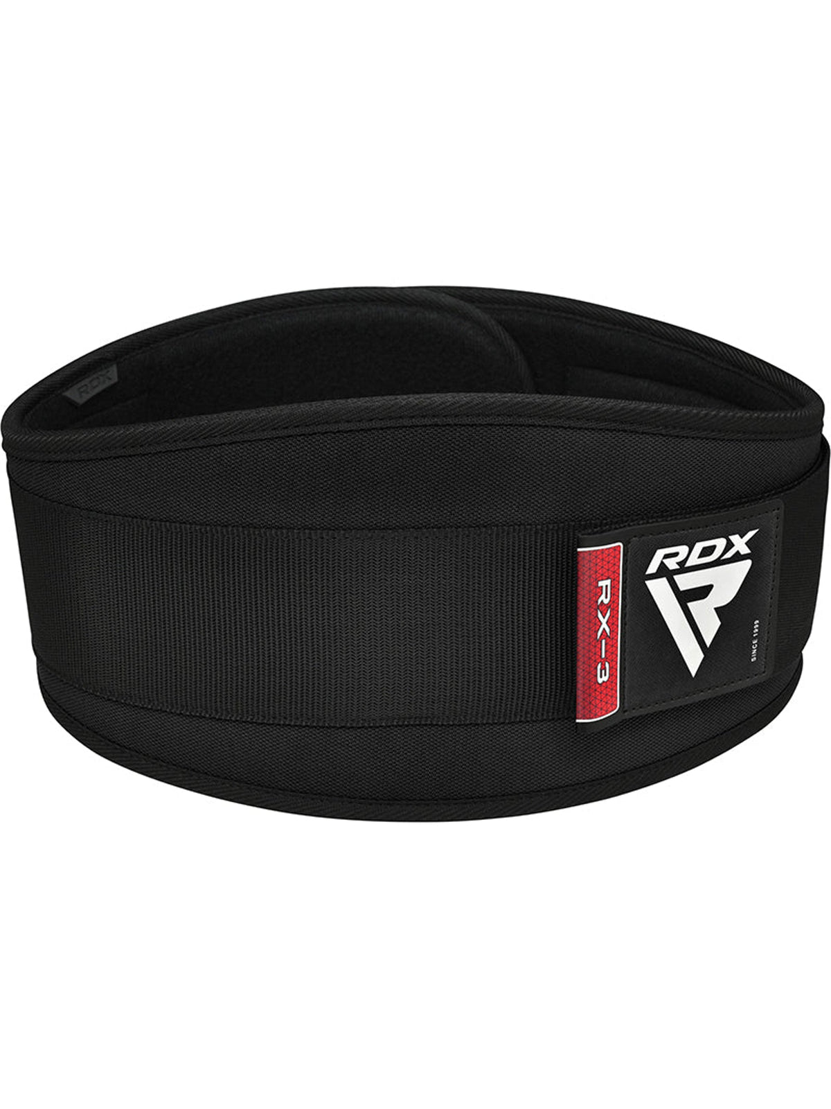 RDX X3 6-Inch Weightlifting Neoprene Gym Belt - Black